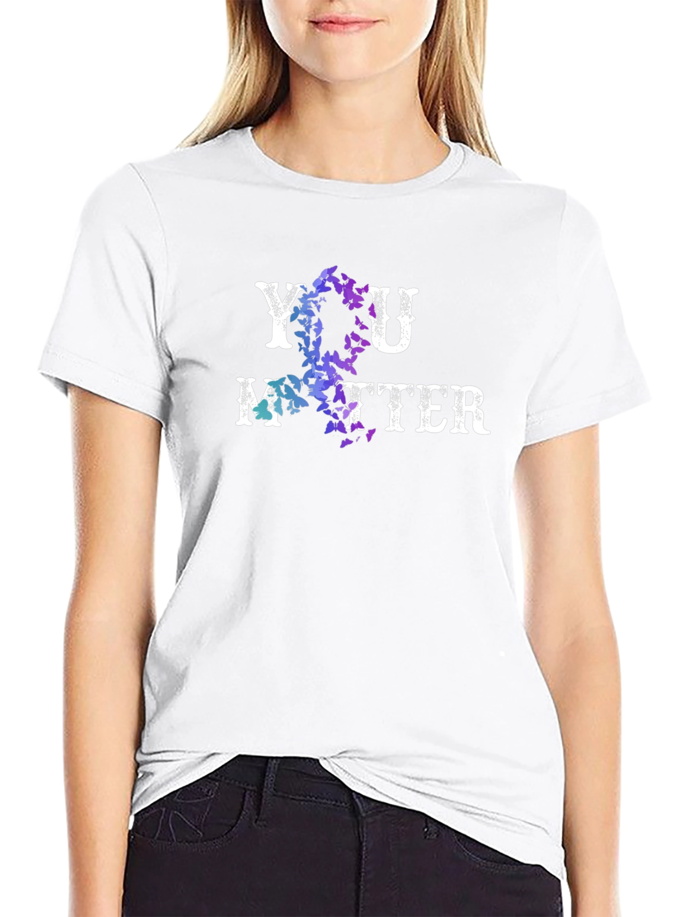 You Matter Butterfly Graphic Tee