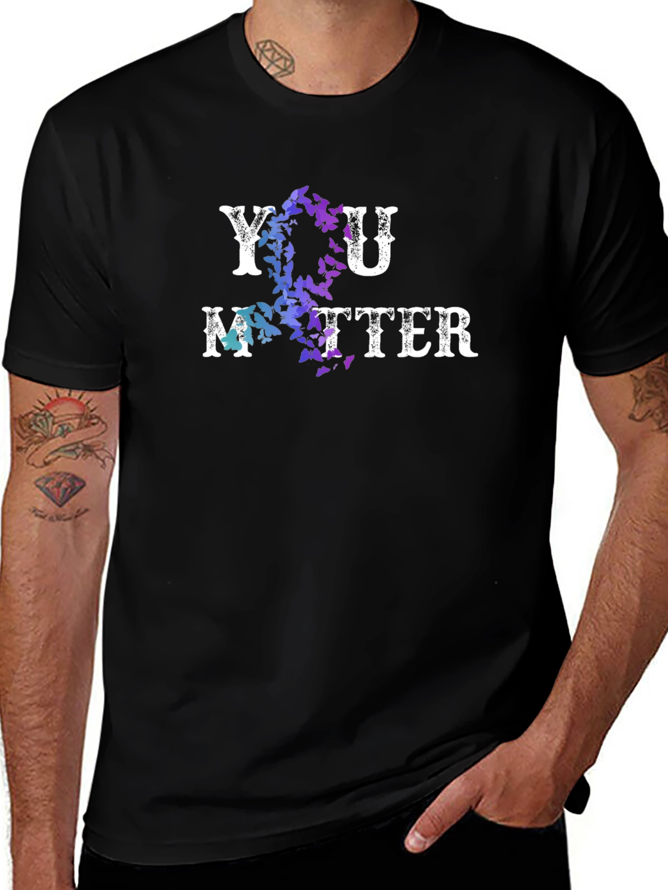 You Matter Butterfly Graphic Tee