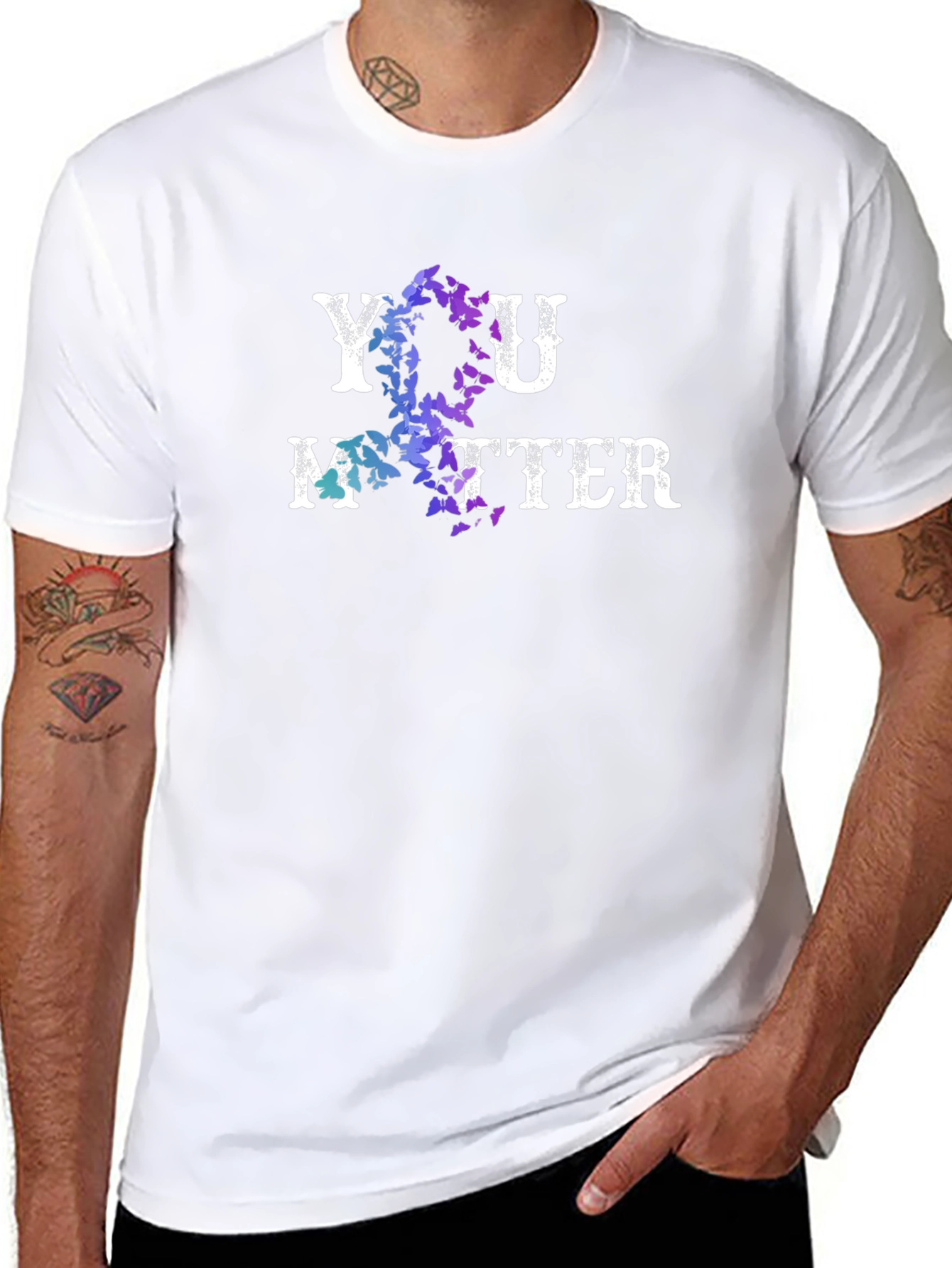 You Matter Butterfly Graphic Tee