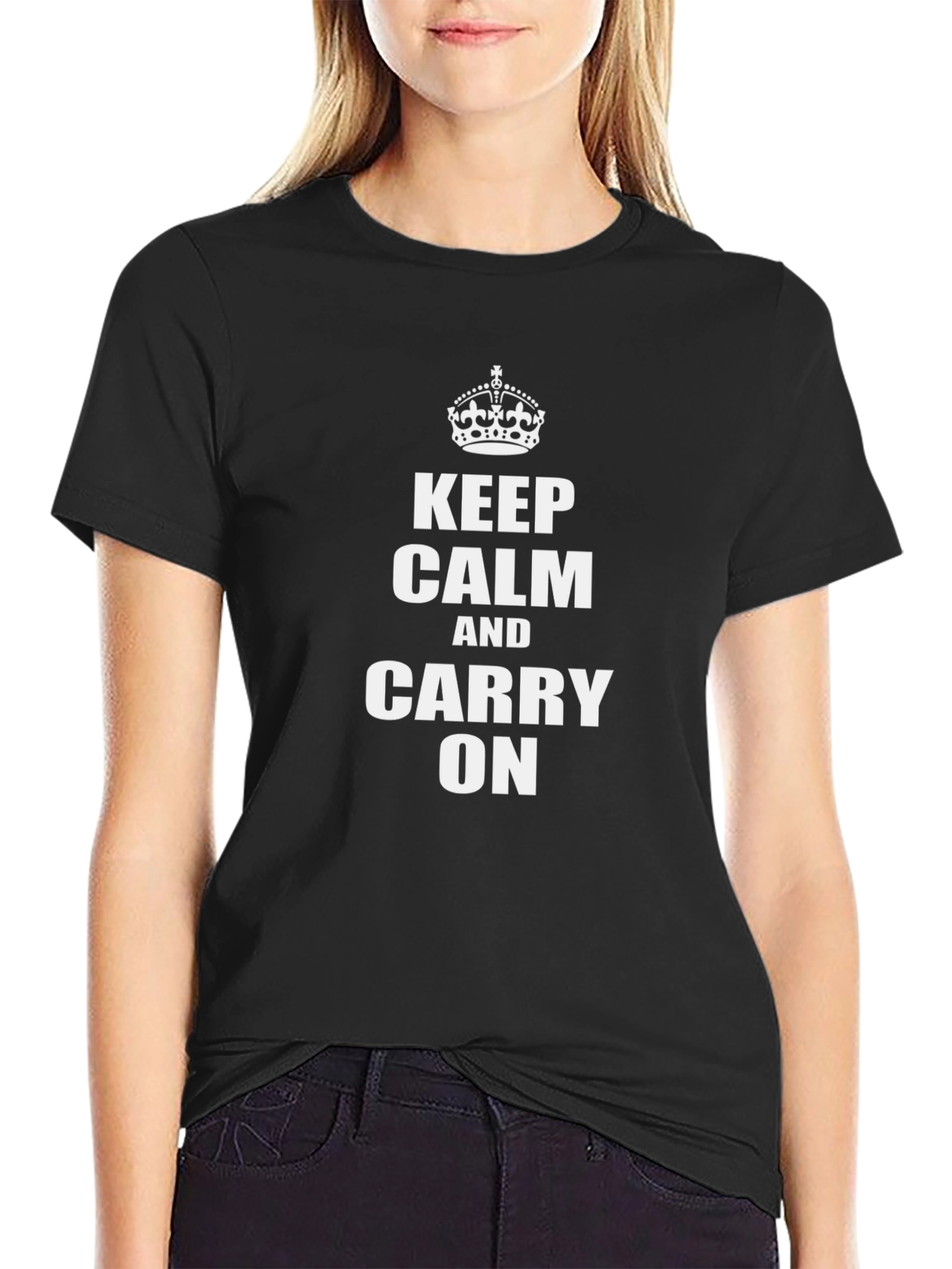 Keep Calm & Carry On Graphic Tee