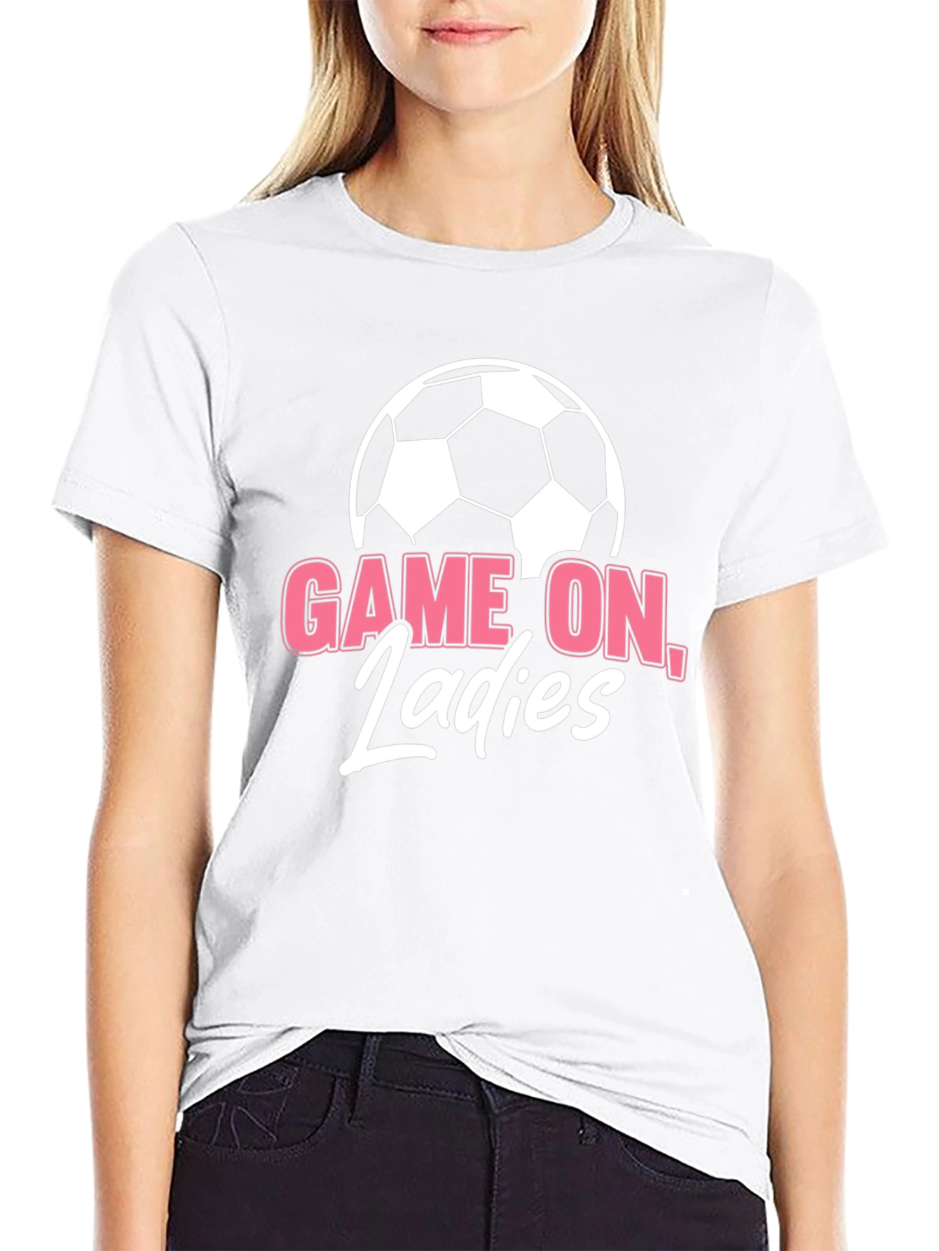 Game On Ladies T-Shirt - Soccer Apparel