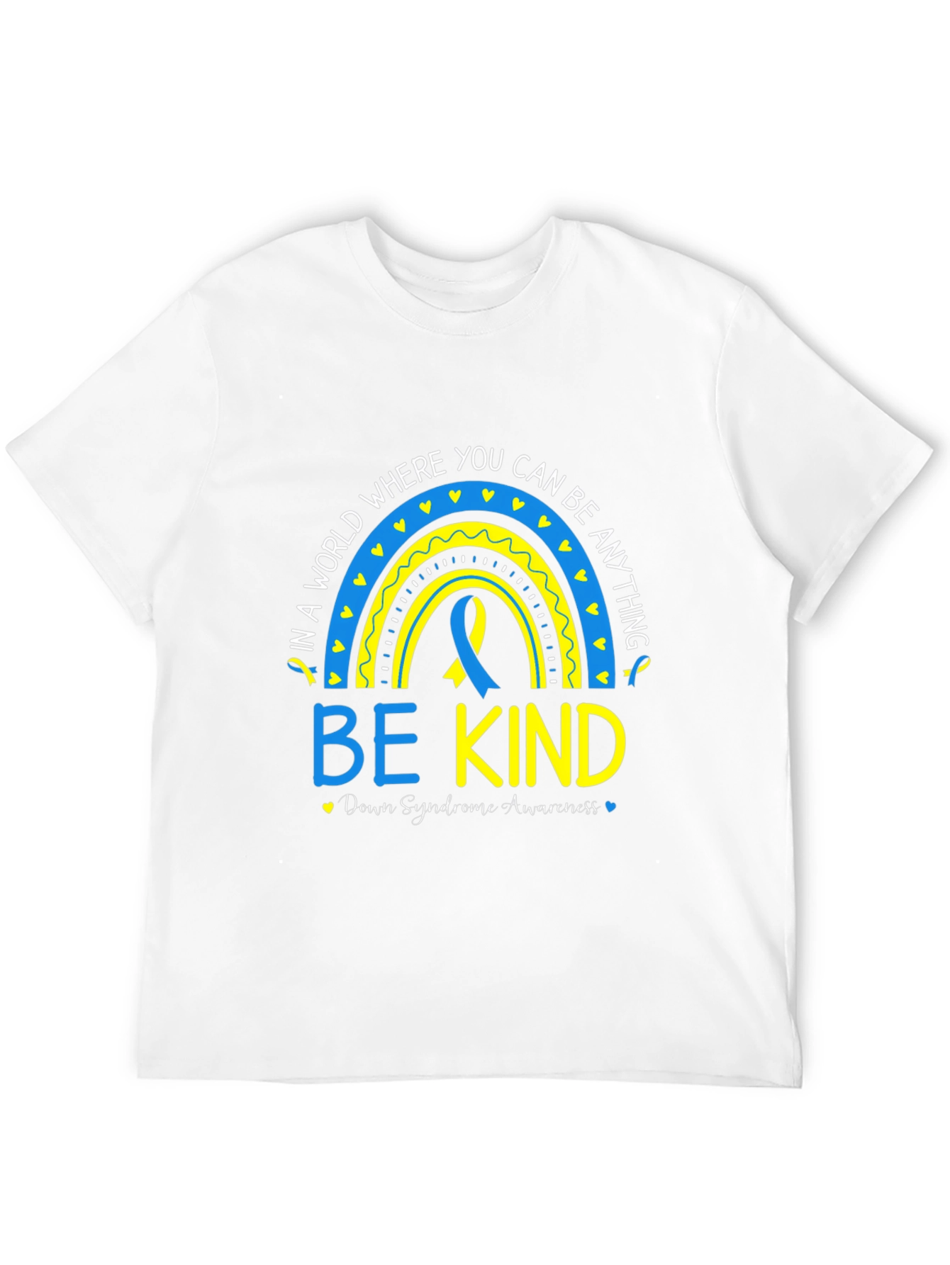 Be Kind Down Syndrome Awareness T-Shirt