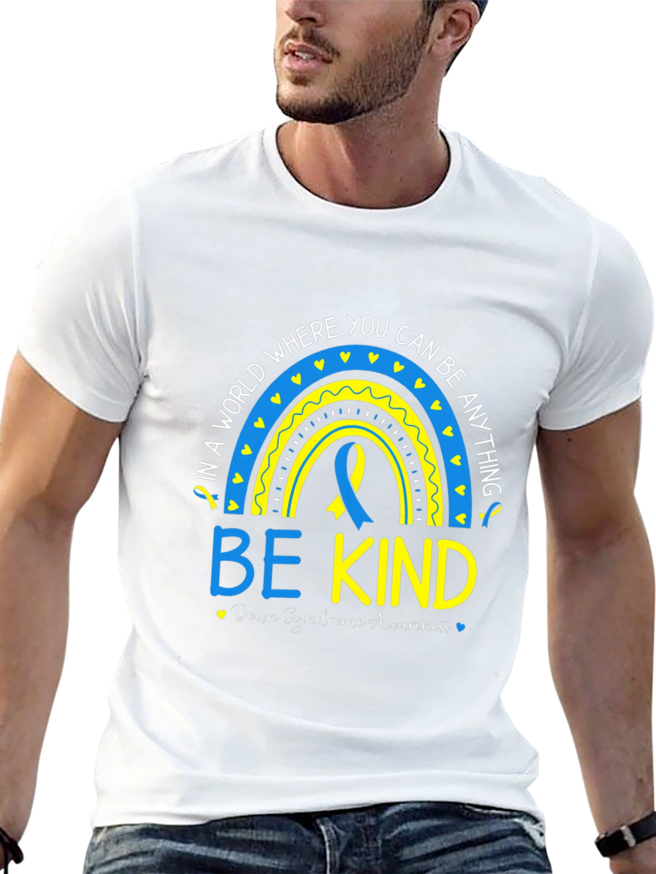Be Kind Down Syndrome Awareness T-Shirt