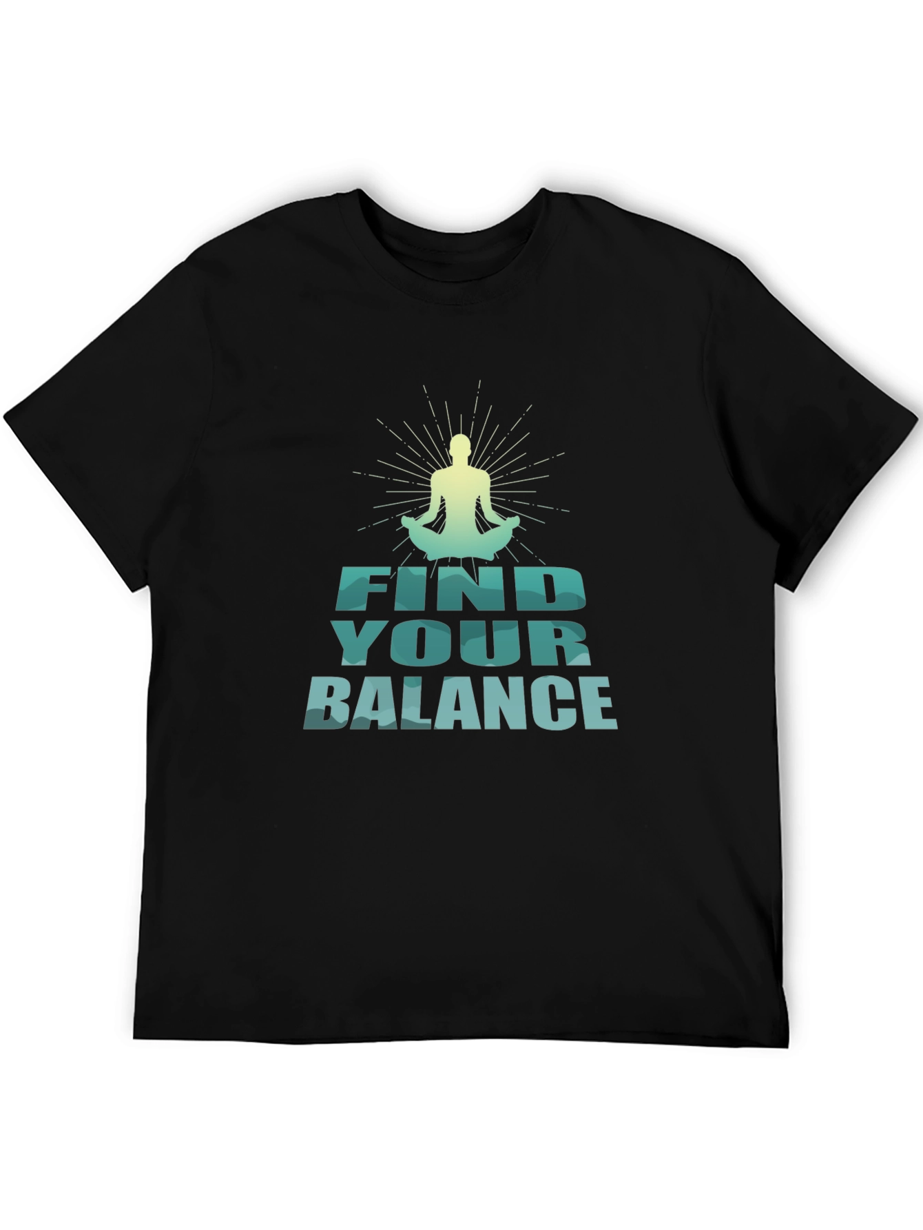 Find Your Balance Yoga Graphic T-Shirt
