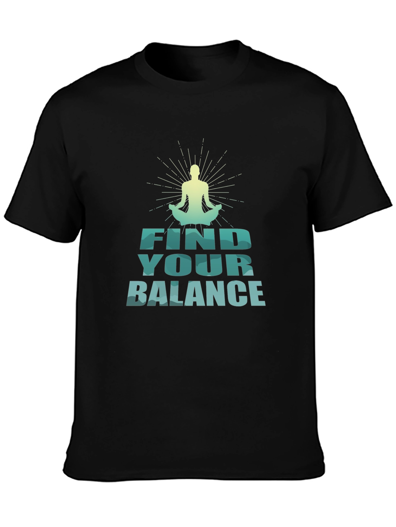 Find Your Balance Yoga Graphic T-Shirt