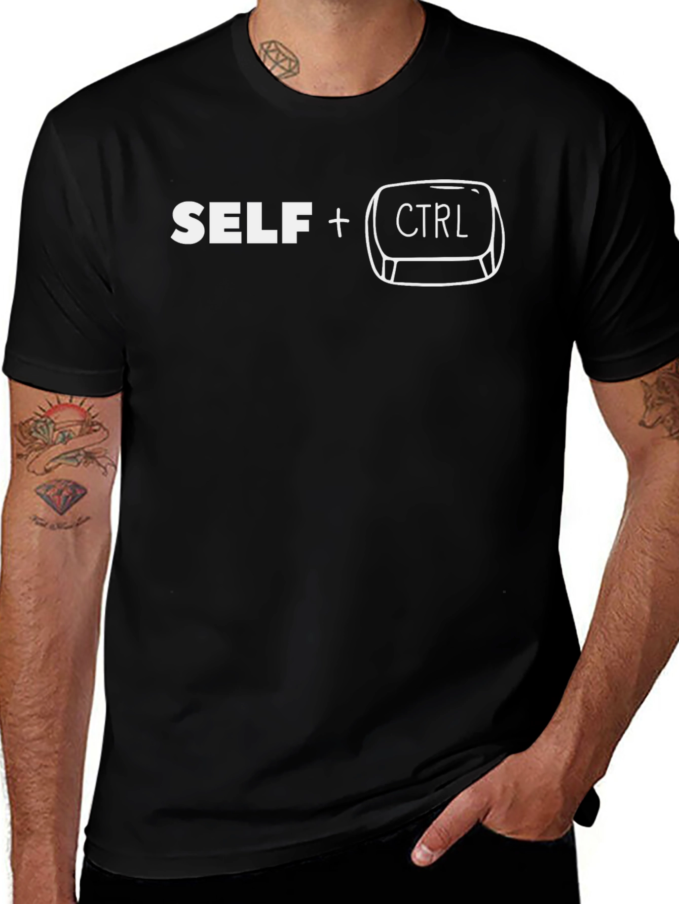Self Control Graphic Tee - Funny T-Shirt