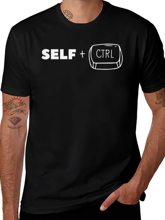 Self Control Graphic Tee - Funny T-Shirt
