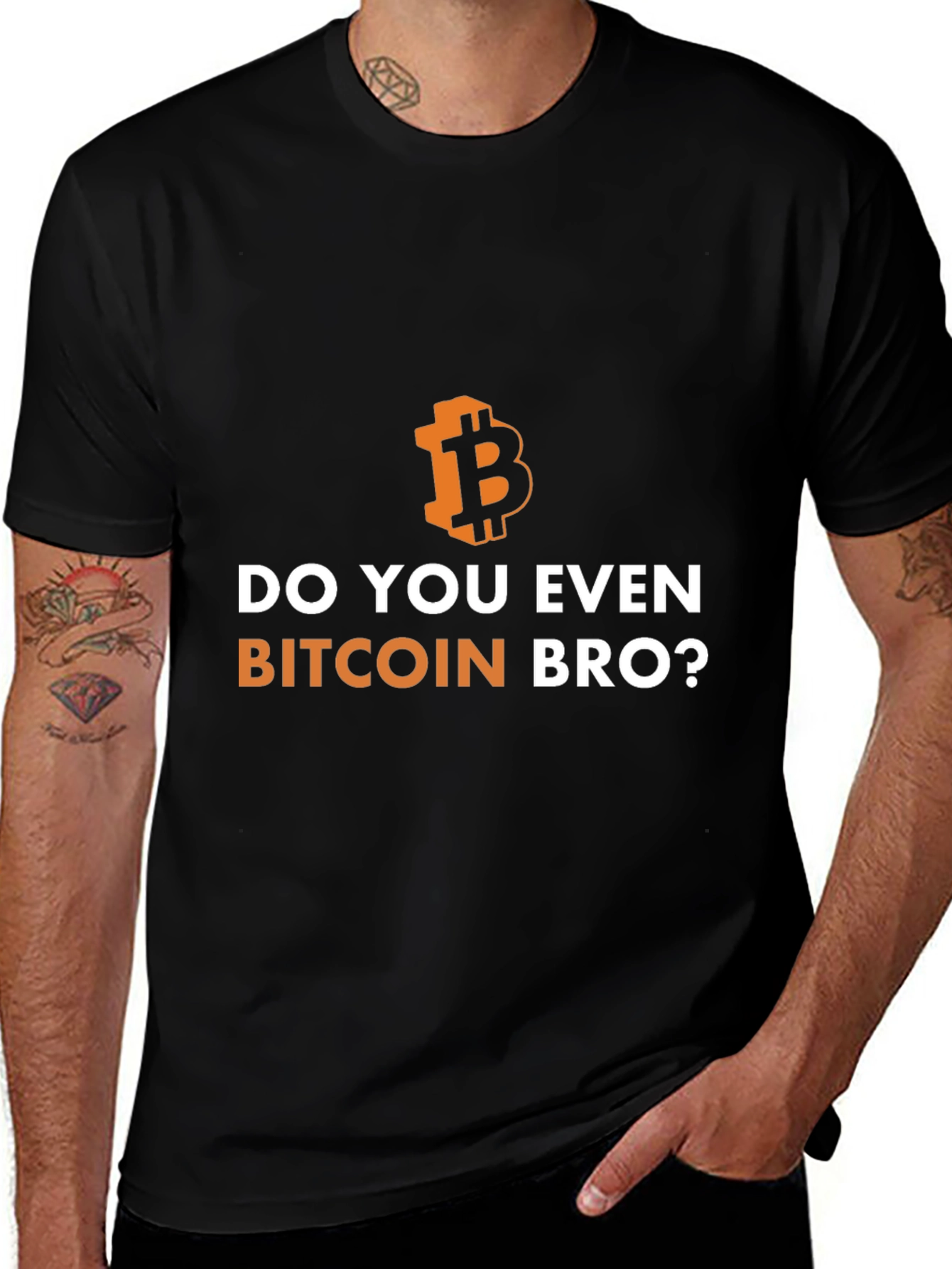 Bitcoin Bro T-Shirt - Cryptocurrency Tee