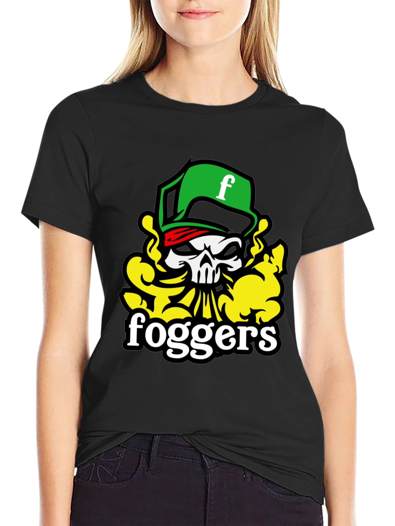 Foggers Skull Graphic Tee - Cool Streetwear Shirt