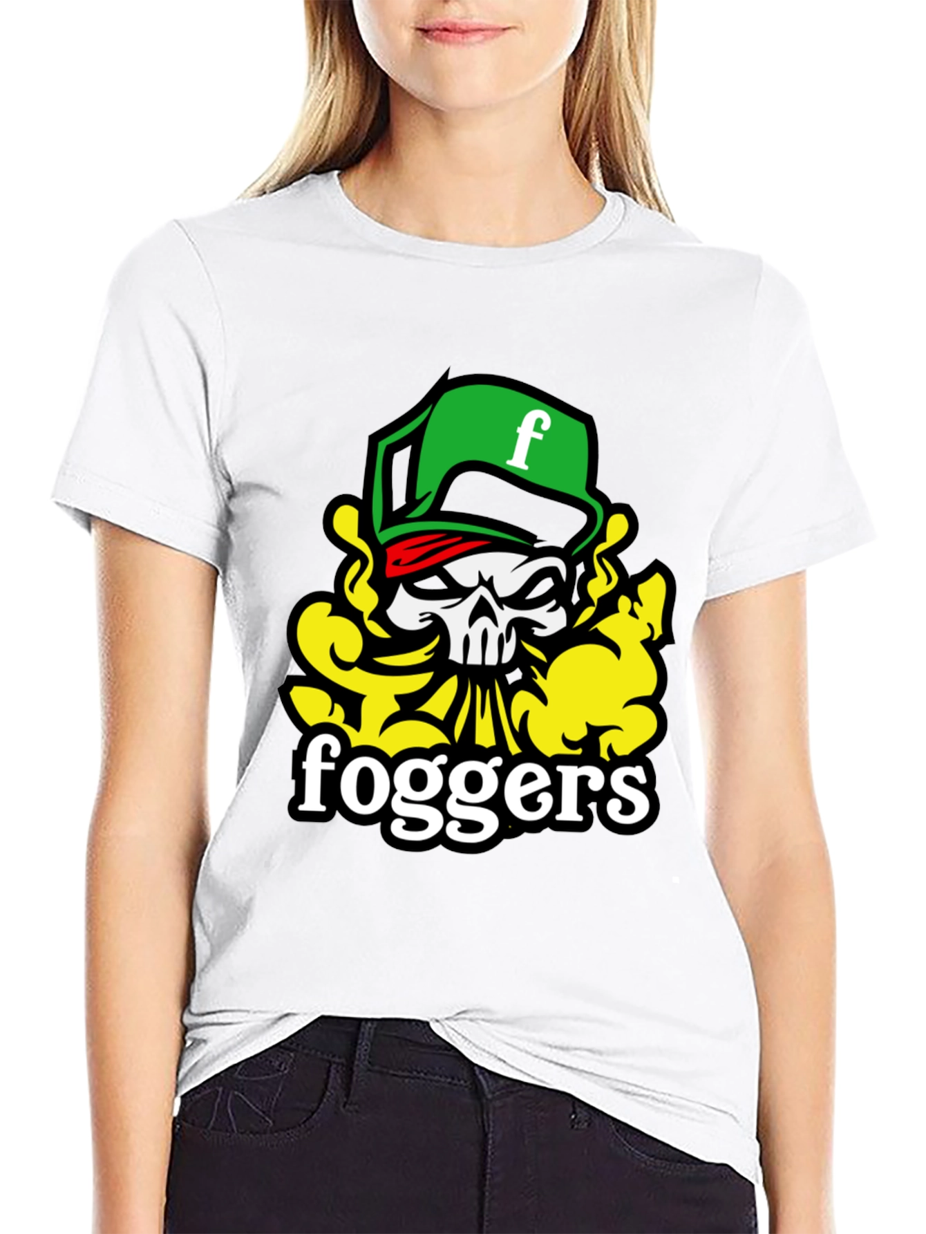 Foggers Skull Graphic Tee - Cool Streetwear Shirt