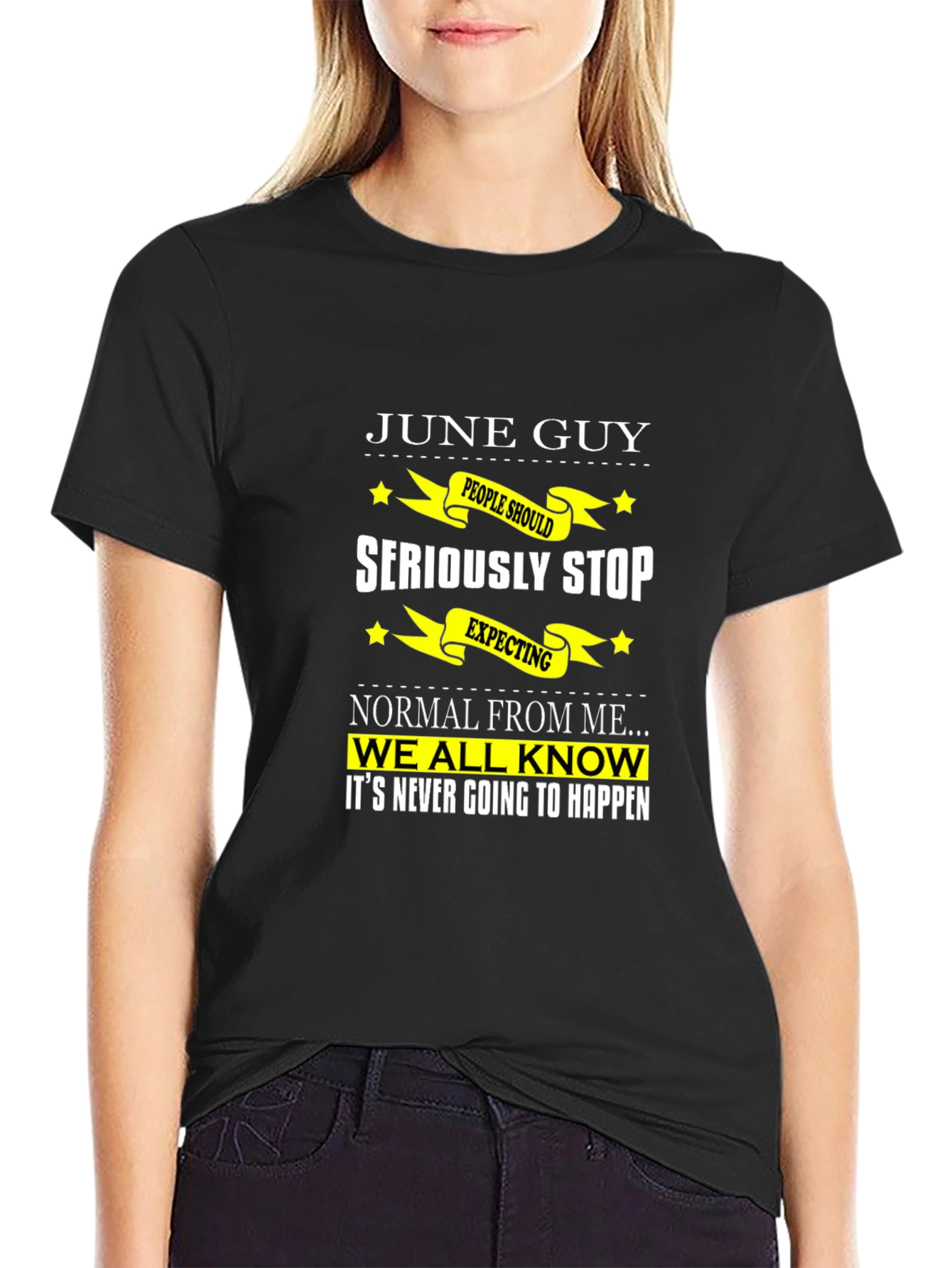 June Guy Funny Graphic T-Shirt