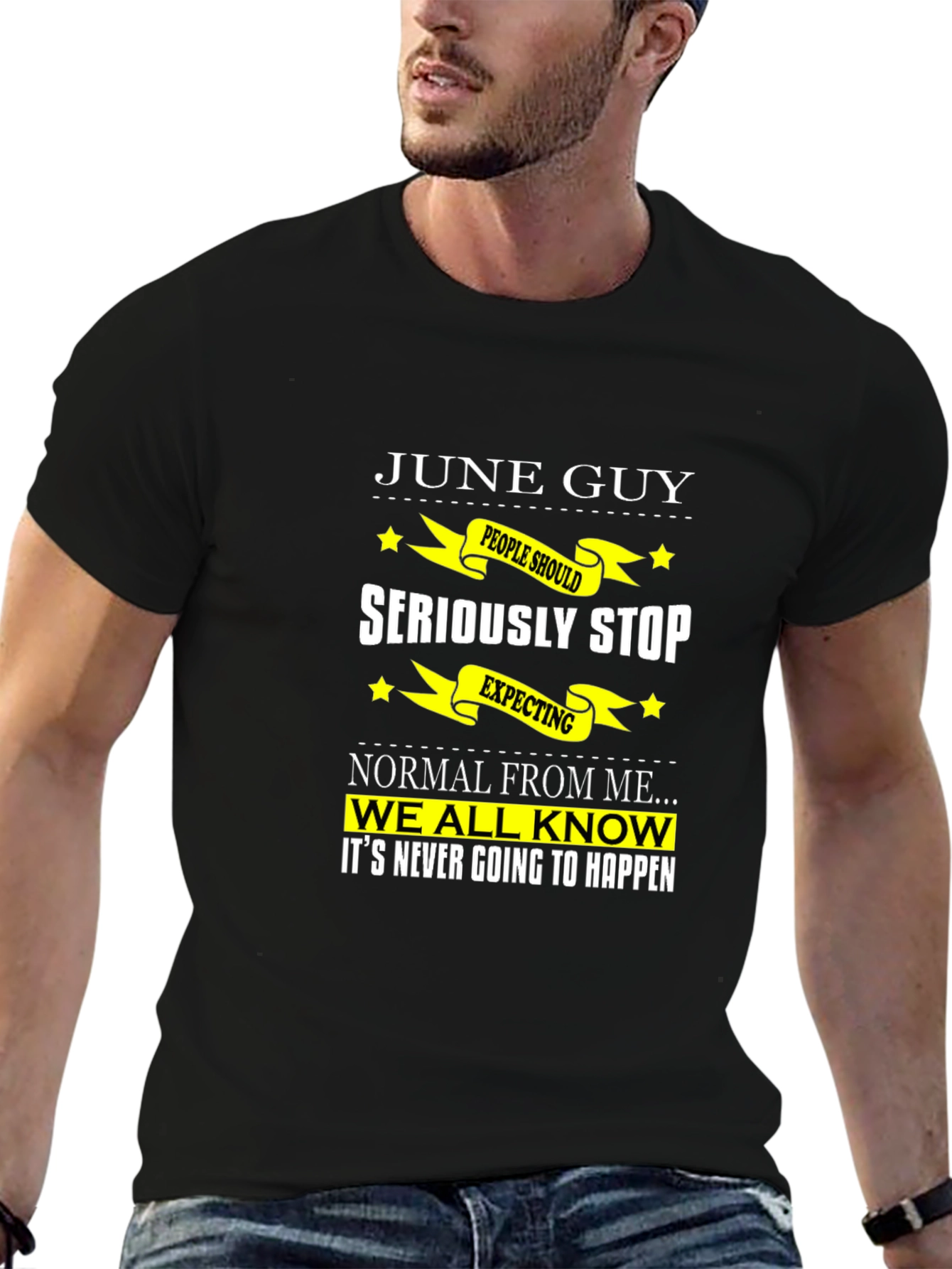 June Guy Funny Graphic T-Shirt