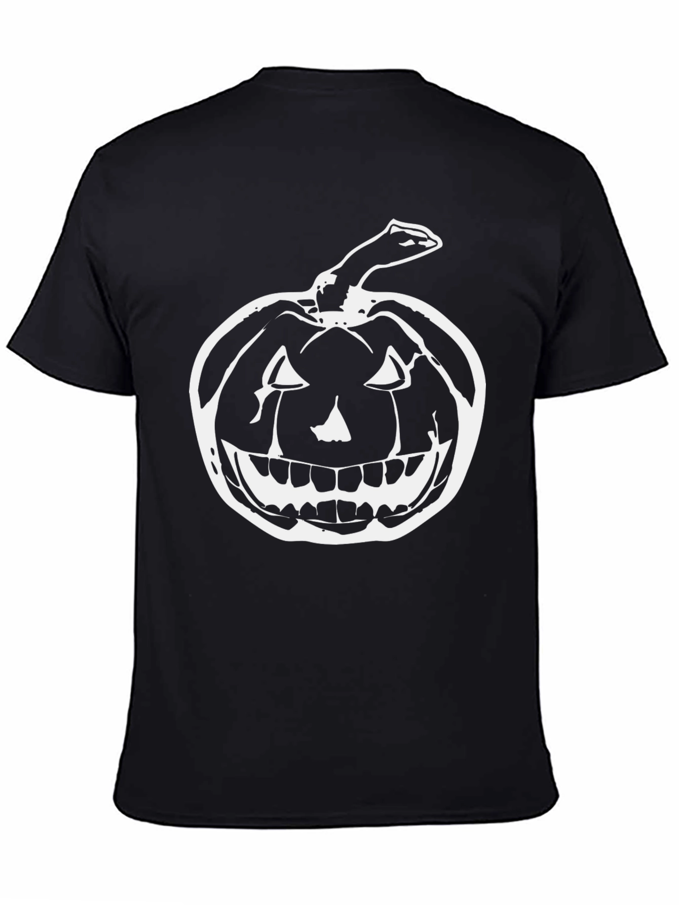 Spooky Pumpkin Graphic Tee - Halloween