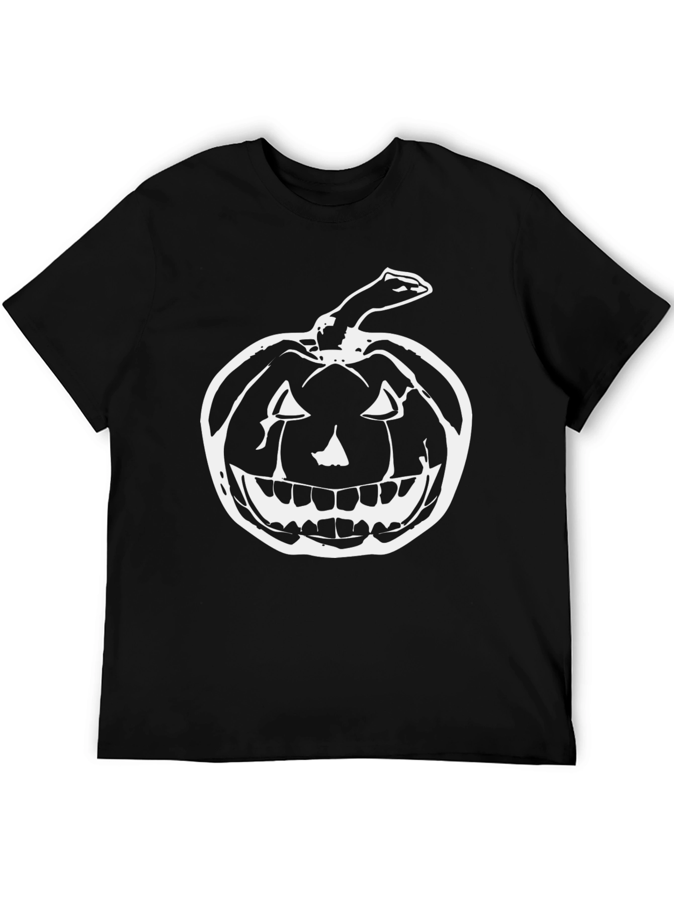 Spooky Pumpkin Graphic Tee - Halloween