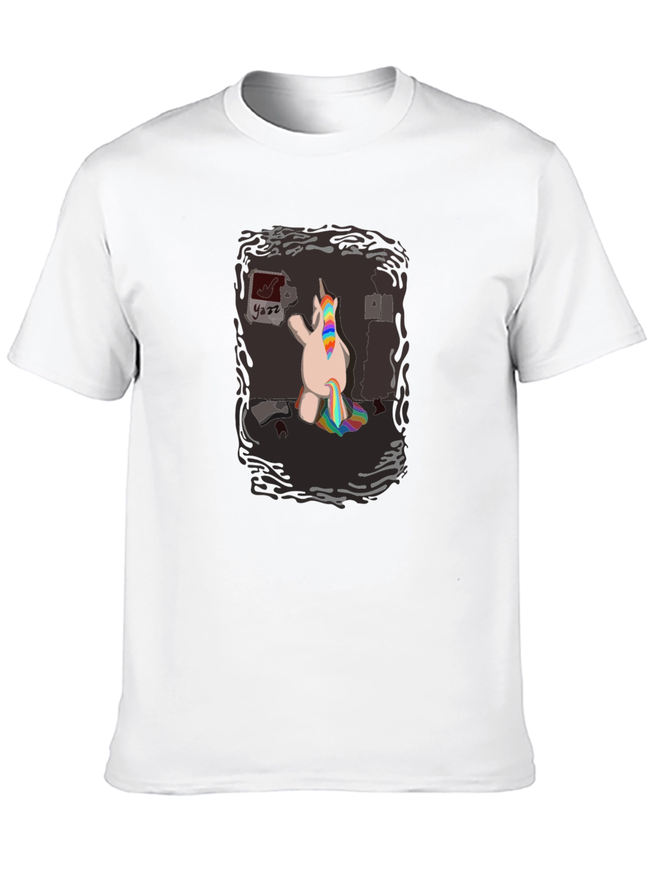 Unicorn Rainbow Poop T-Shirt