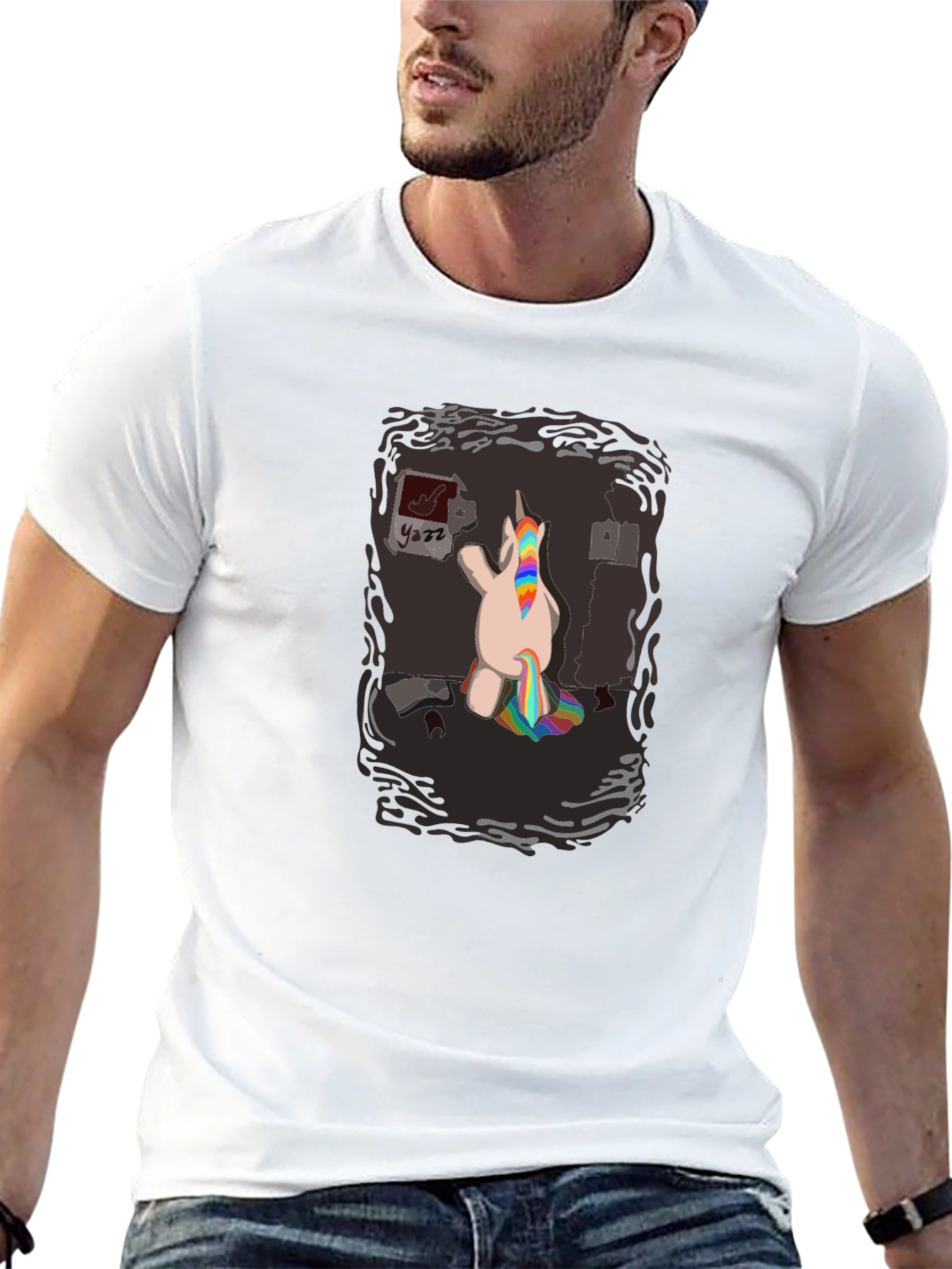 Unicorn Rainbow Poop T-Shirt