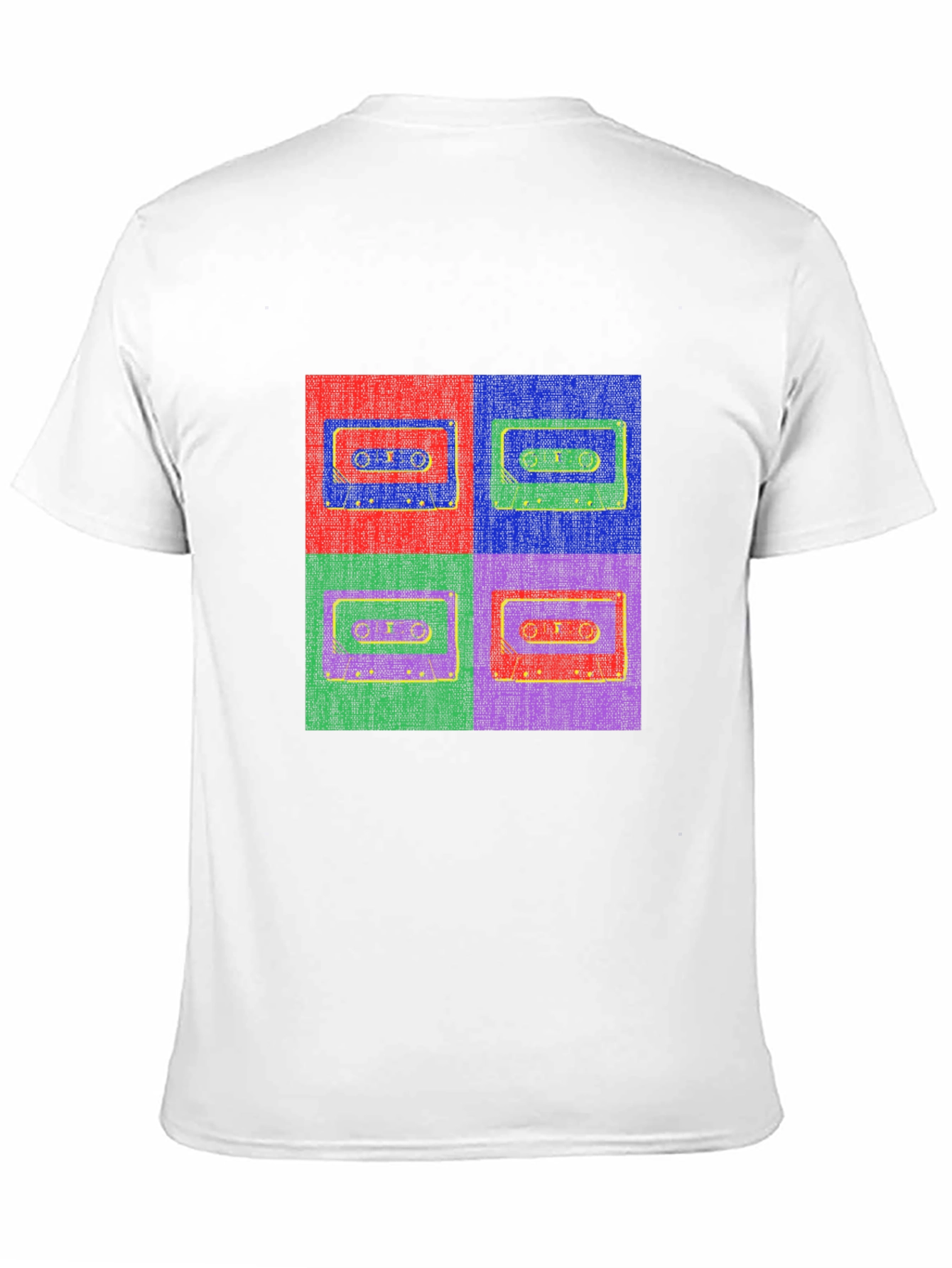 Retro Cassette Tape Pop Art Graphic Tee