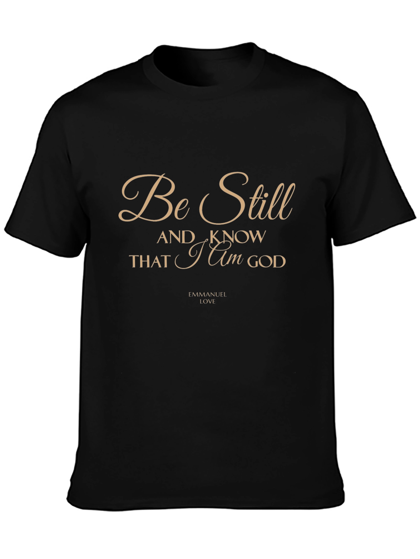 Be Still and Know T-Shirt - Christian Tee