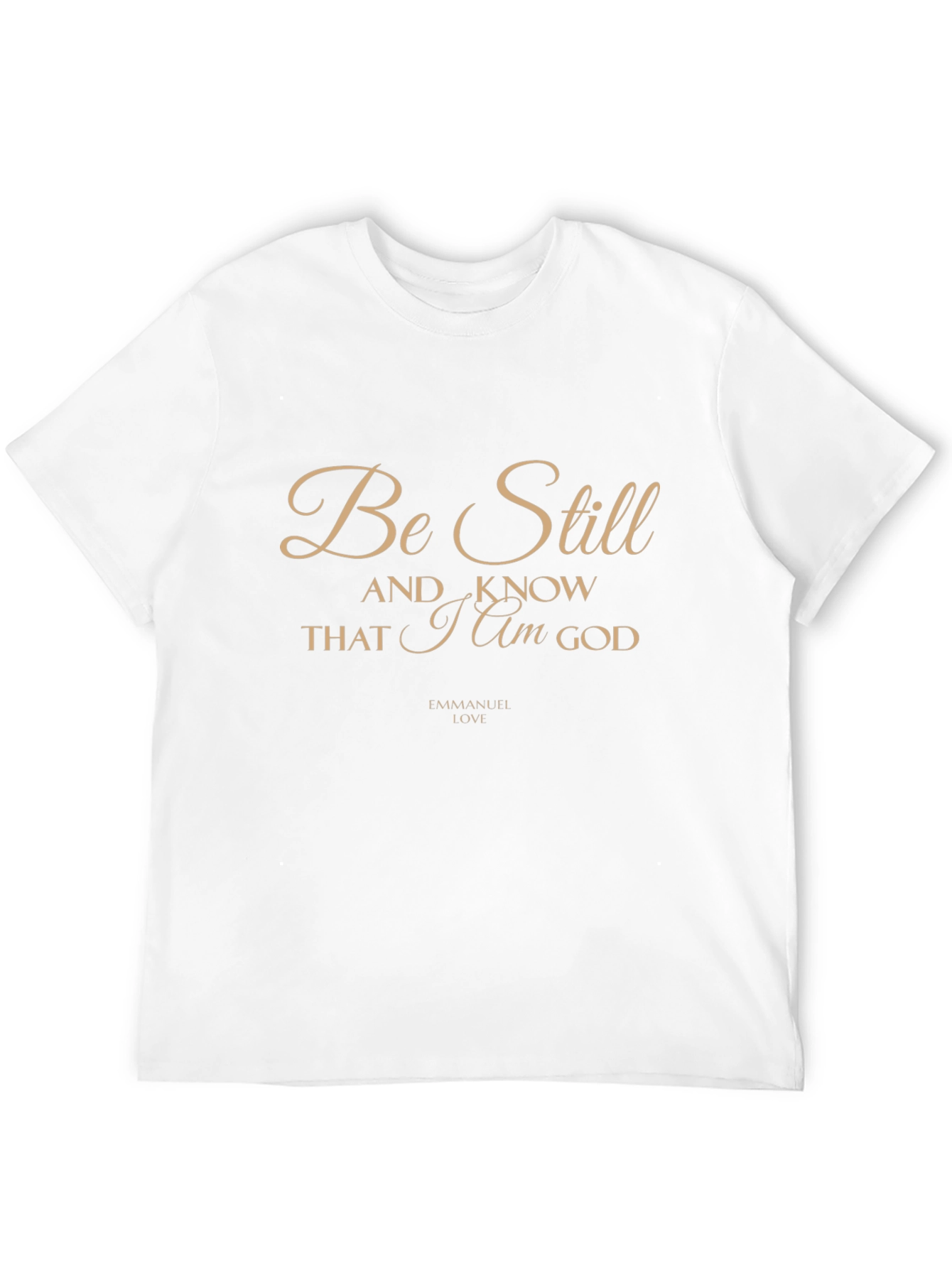 Be Still and Know T-Shirt - Christian Tee