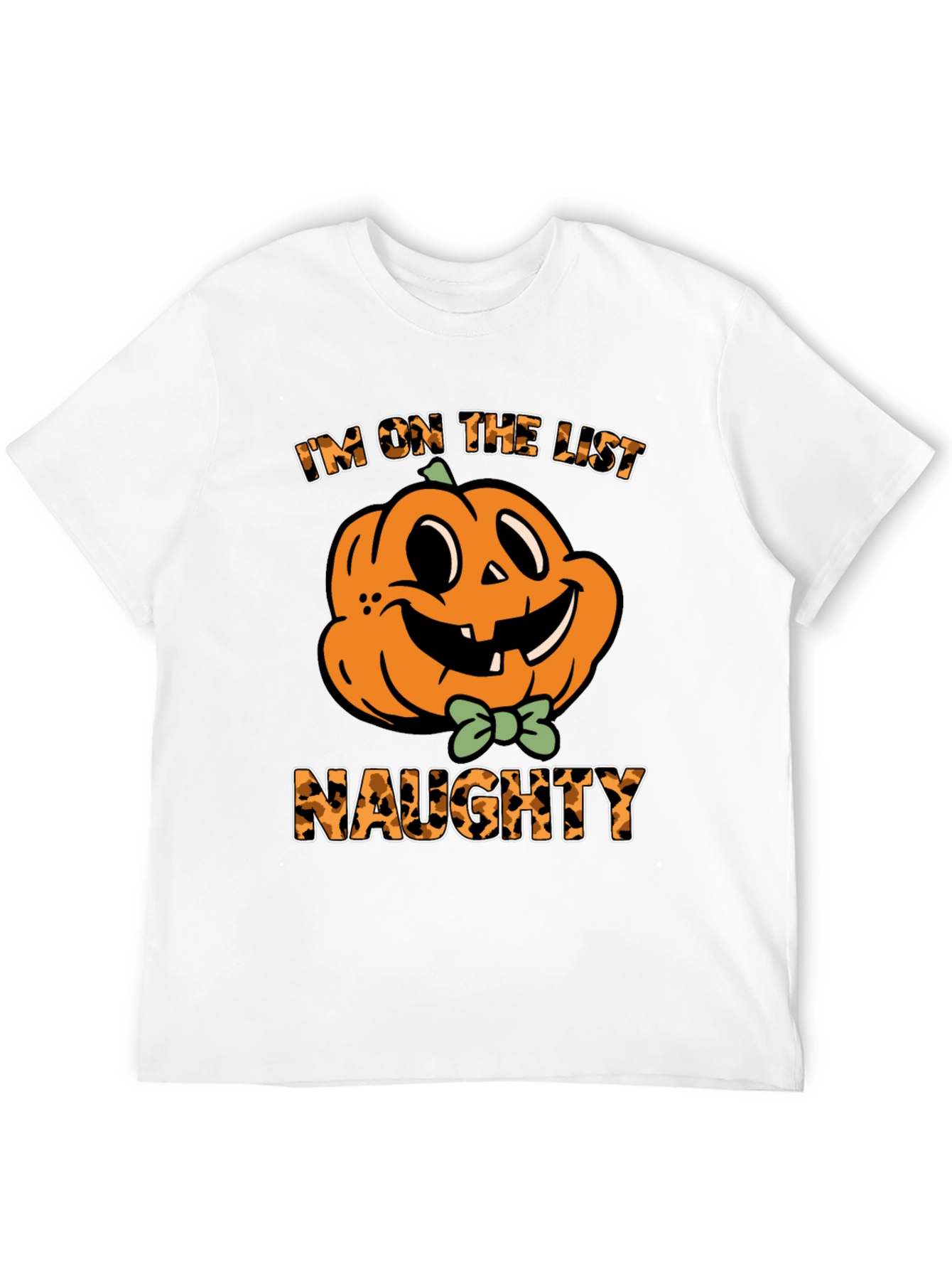 Naughty Halloween T-Shirt Pumpkin
