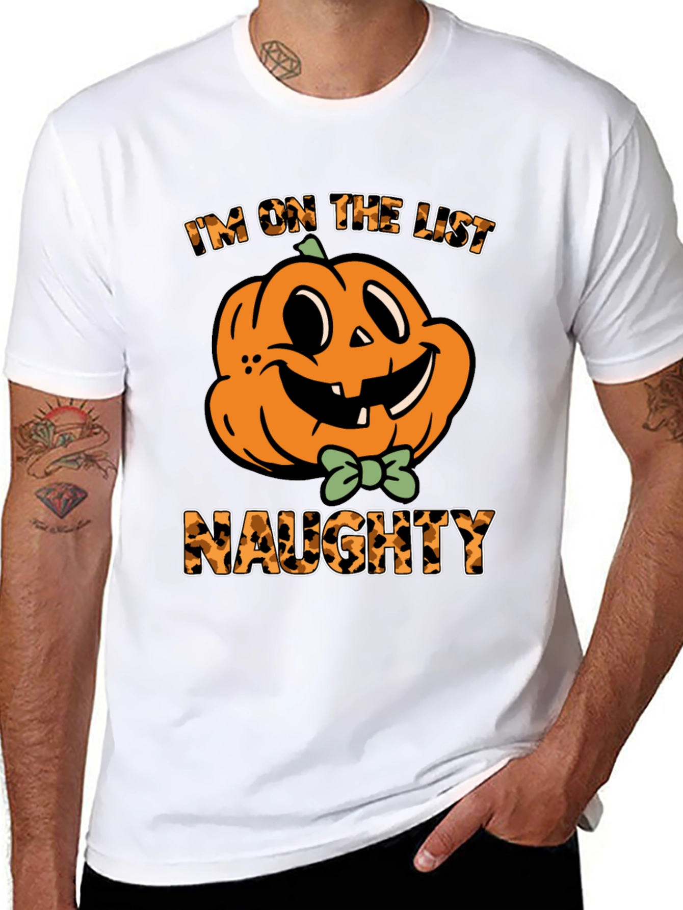 Naughty Halloween T-Shirt Pumpkin