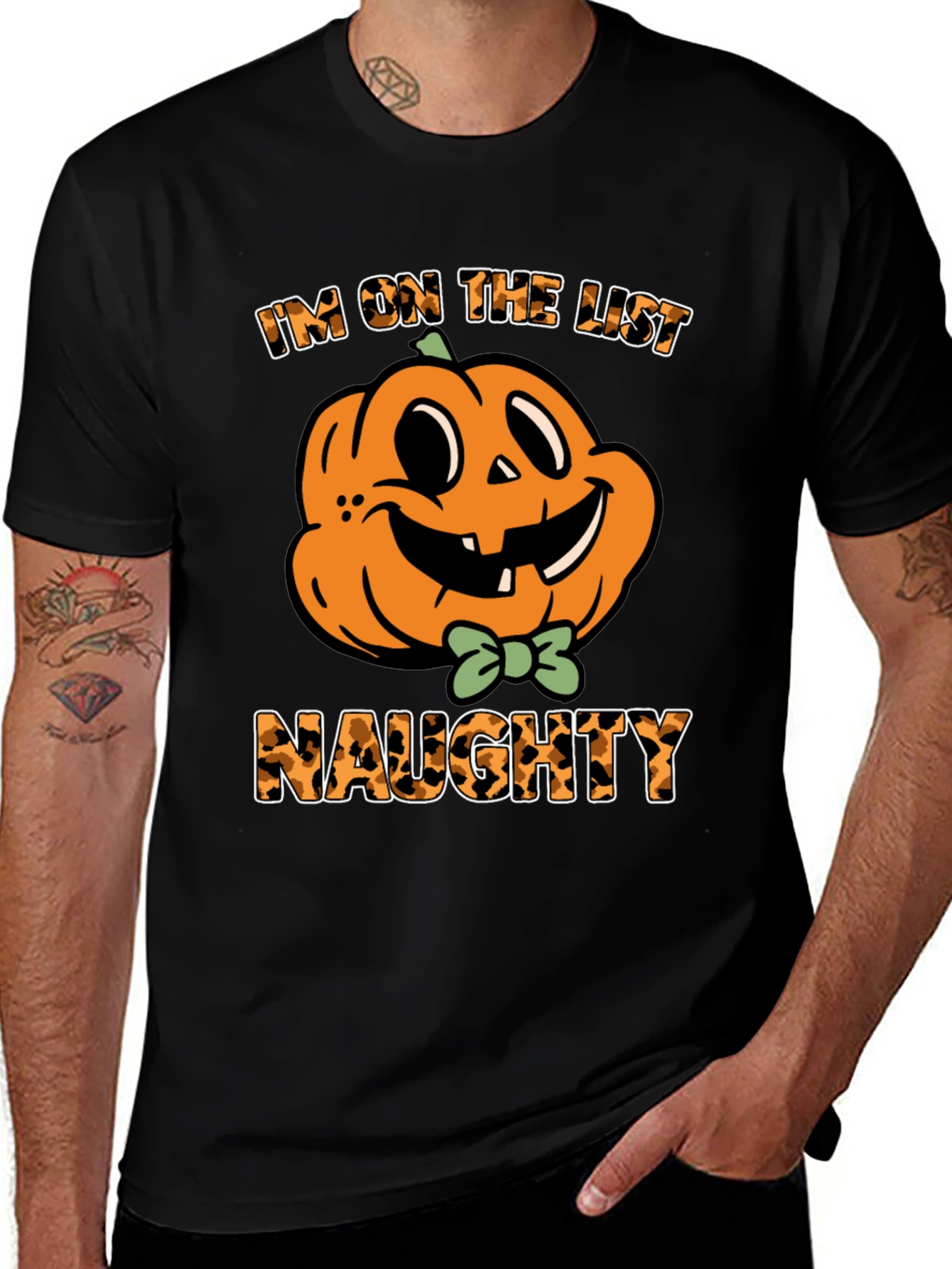 Naughty Halloween T-Shirt Pumpkin