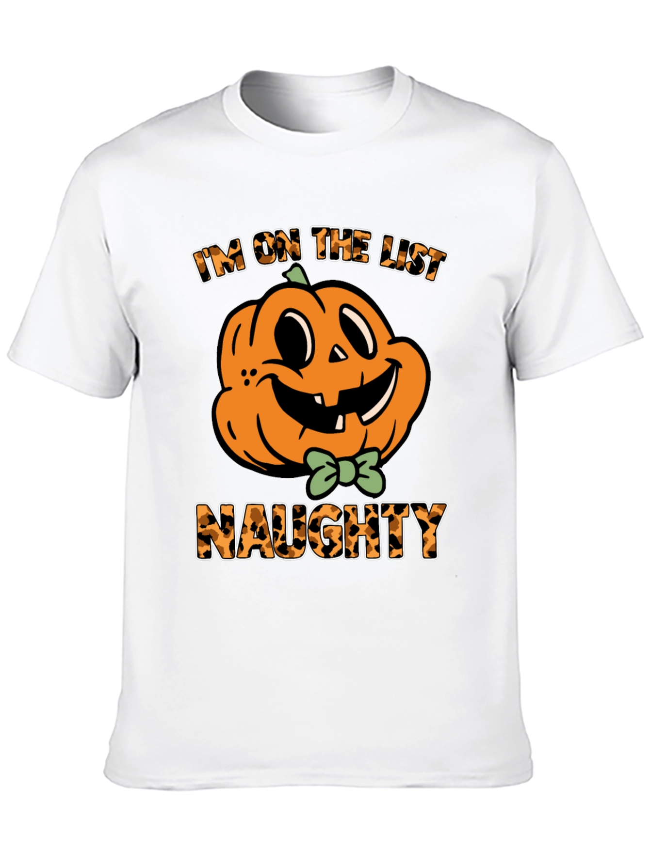 Naughty Halloween T-Shirt Pumpkin