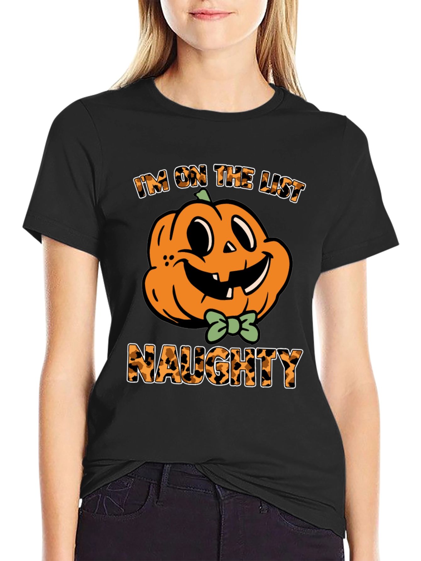 Naughty Halloween T-Shirt Pumpkin