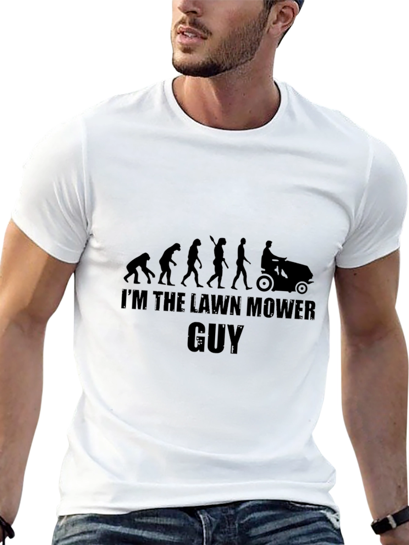 Im The Lawn Mower Guy Graphic Tee