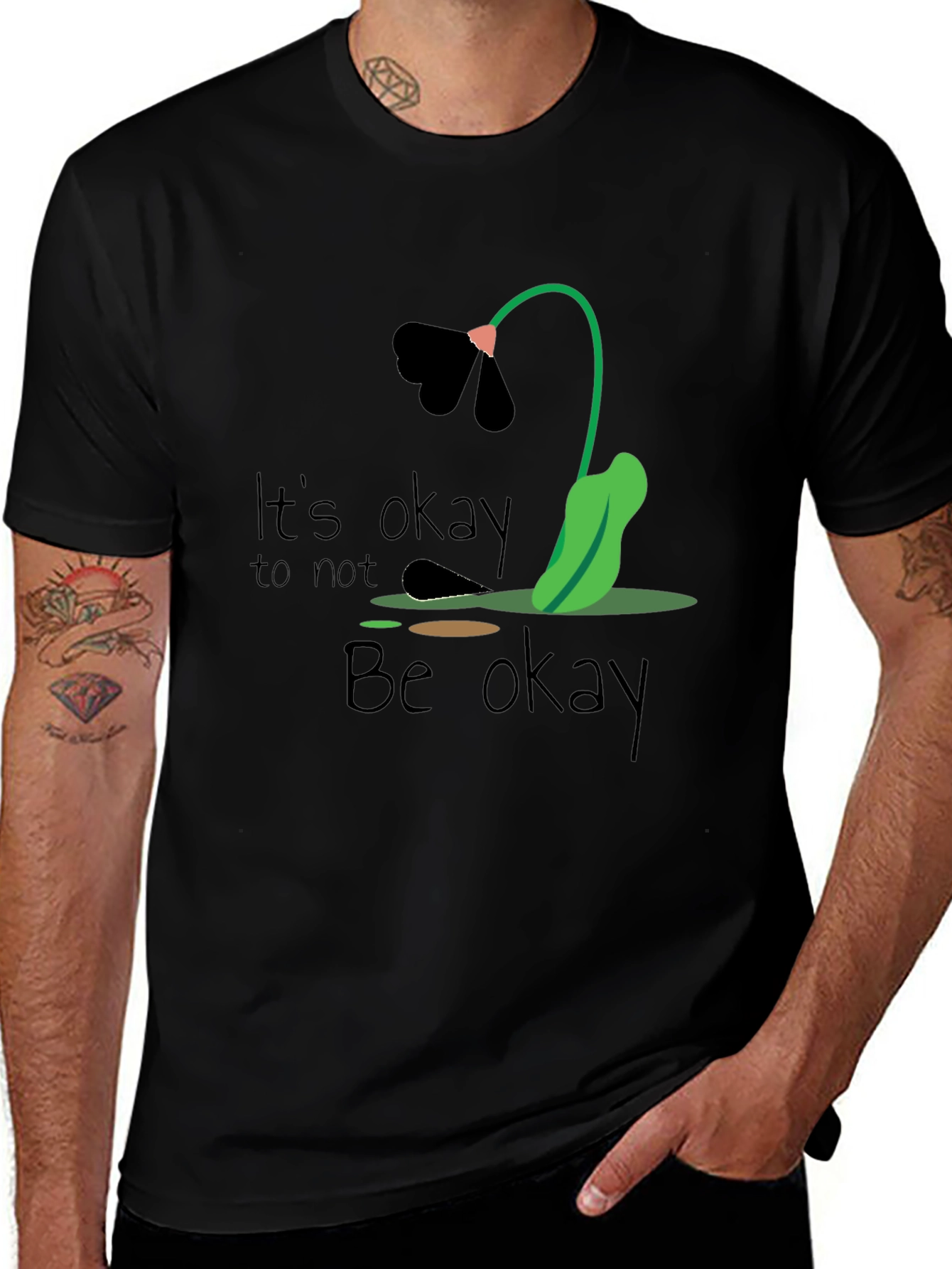 Its Okay to Not Be Okay Graphic Tee