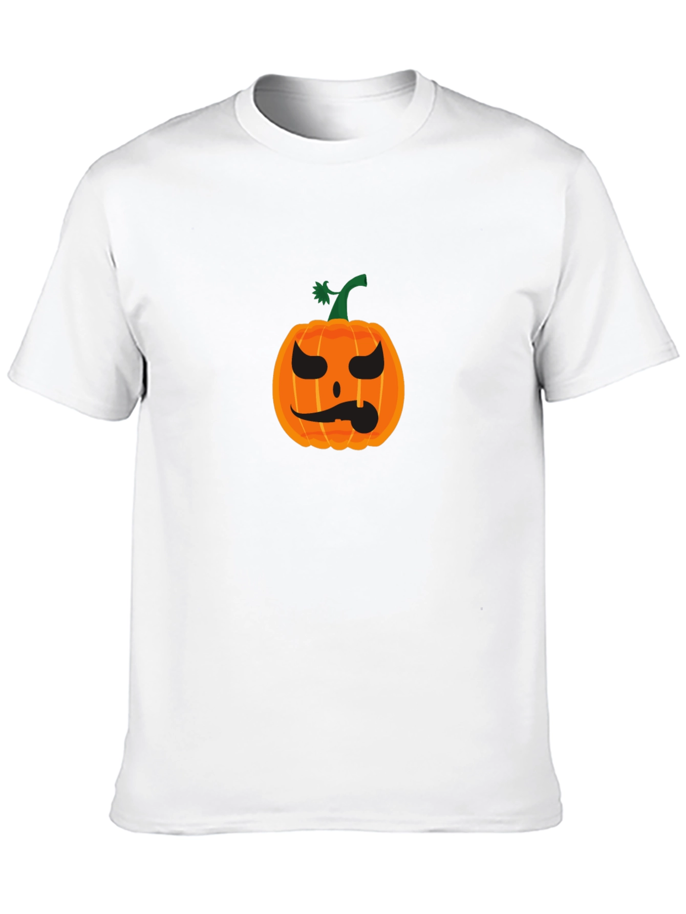 Pumpkin Halloween Black T-Shirt