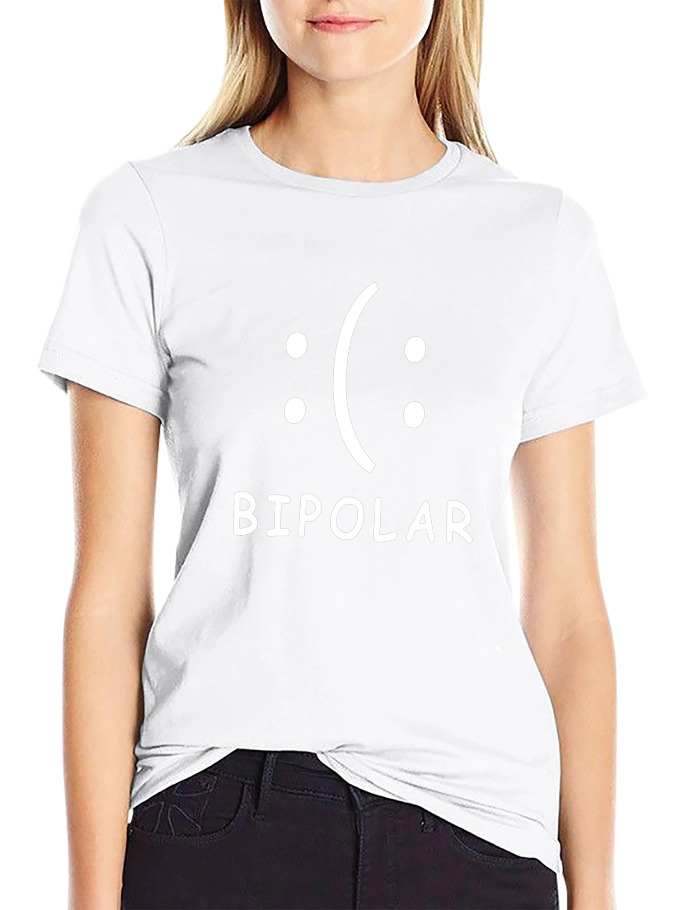 Bipolar Funny Graphic Tee - Black T-Shirt
