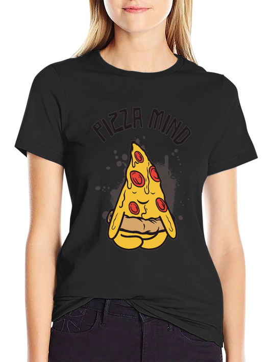 Pizza Mind Graphic T-Shirt - Casual & Fun