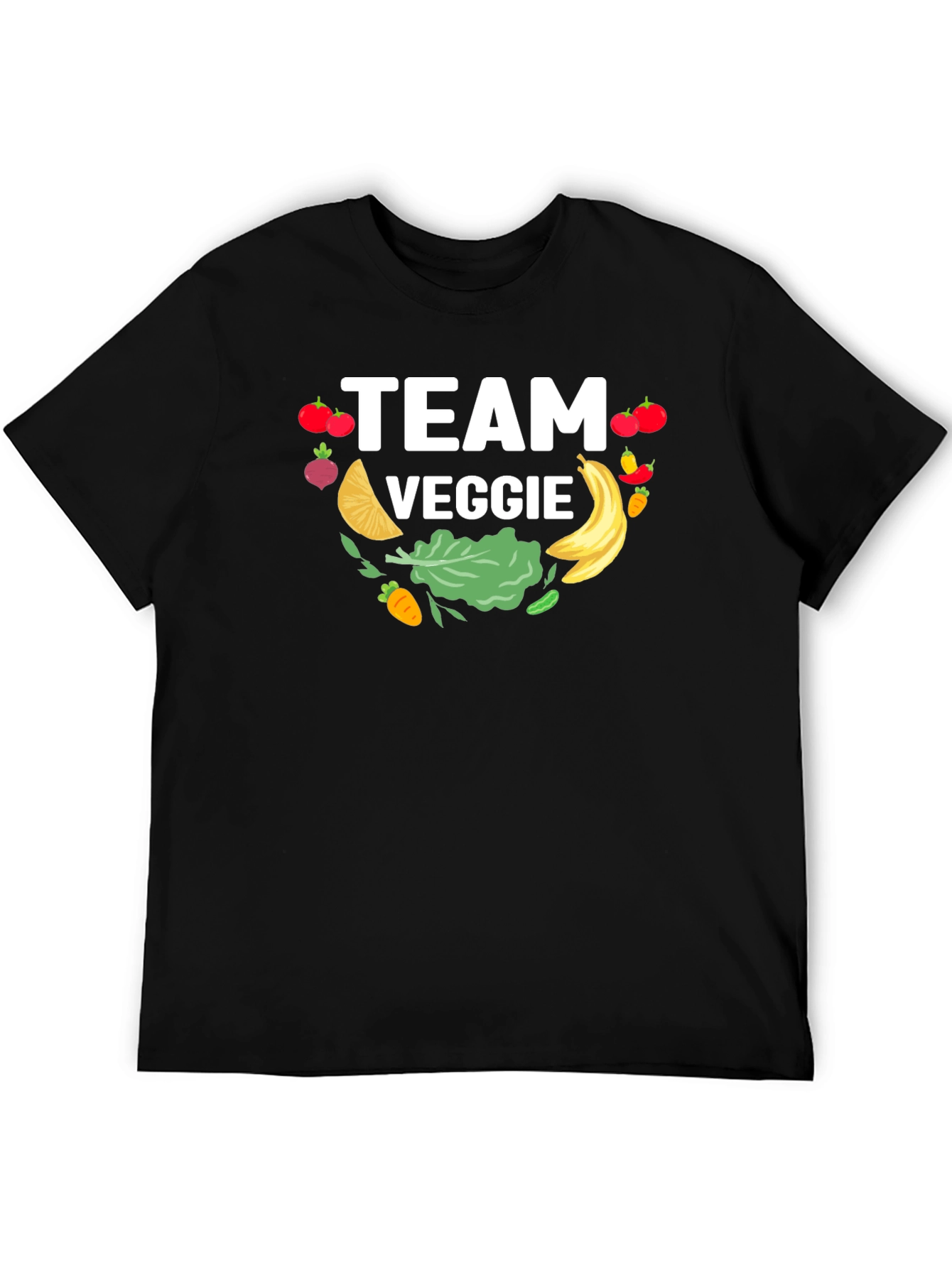 Team Veggie Graphic T-Shirt - Vegan Lifestyle Tee
