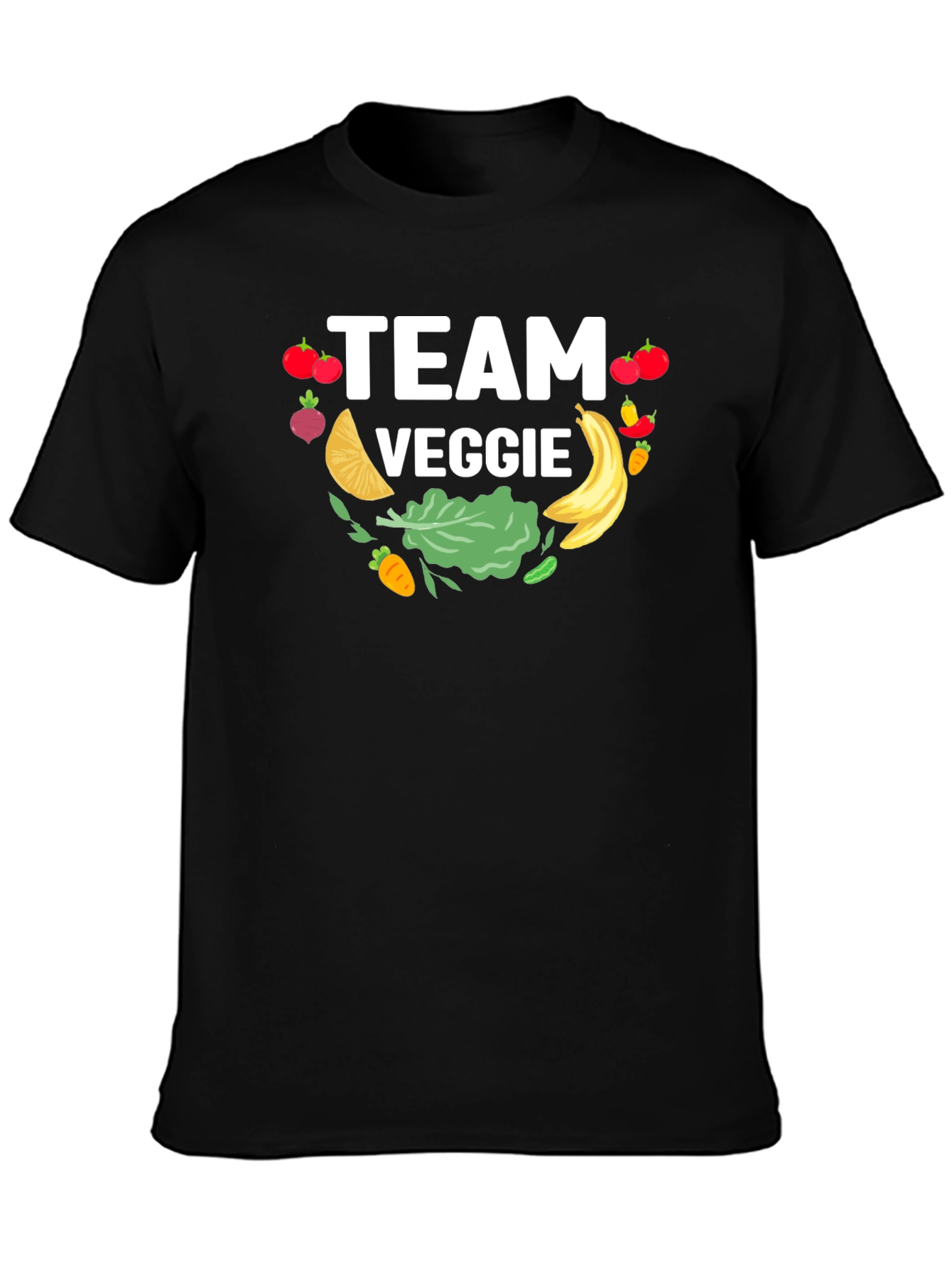 Team Veggie Graphic T-Shirt - Vegan Lifestyle Tee