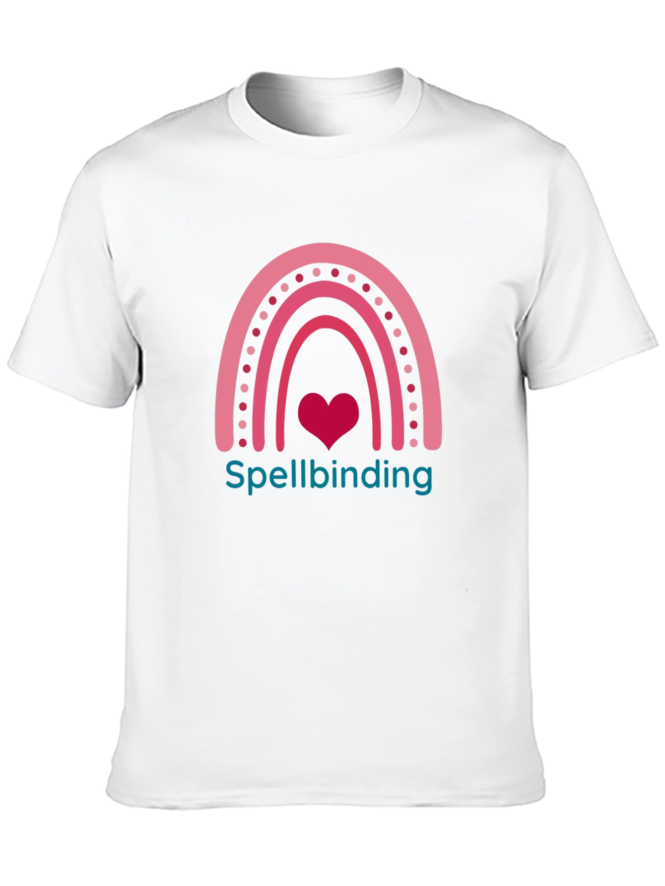 Spellbinding Heart Rainbow Graphic T-Shirt