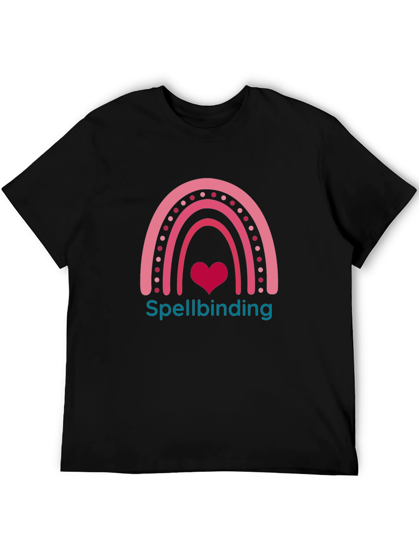 Spellbinding Heart Rainbow Graphic T-Shirt