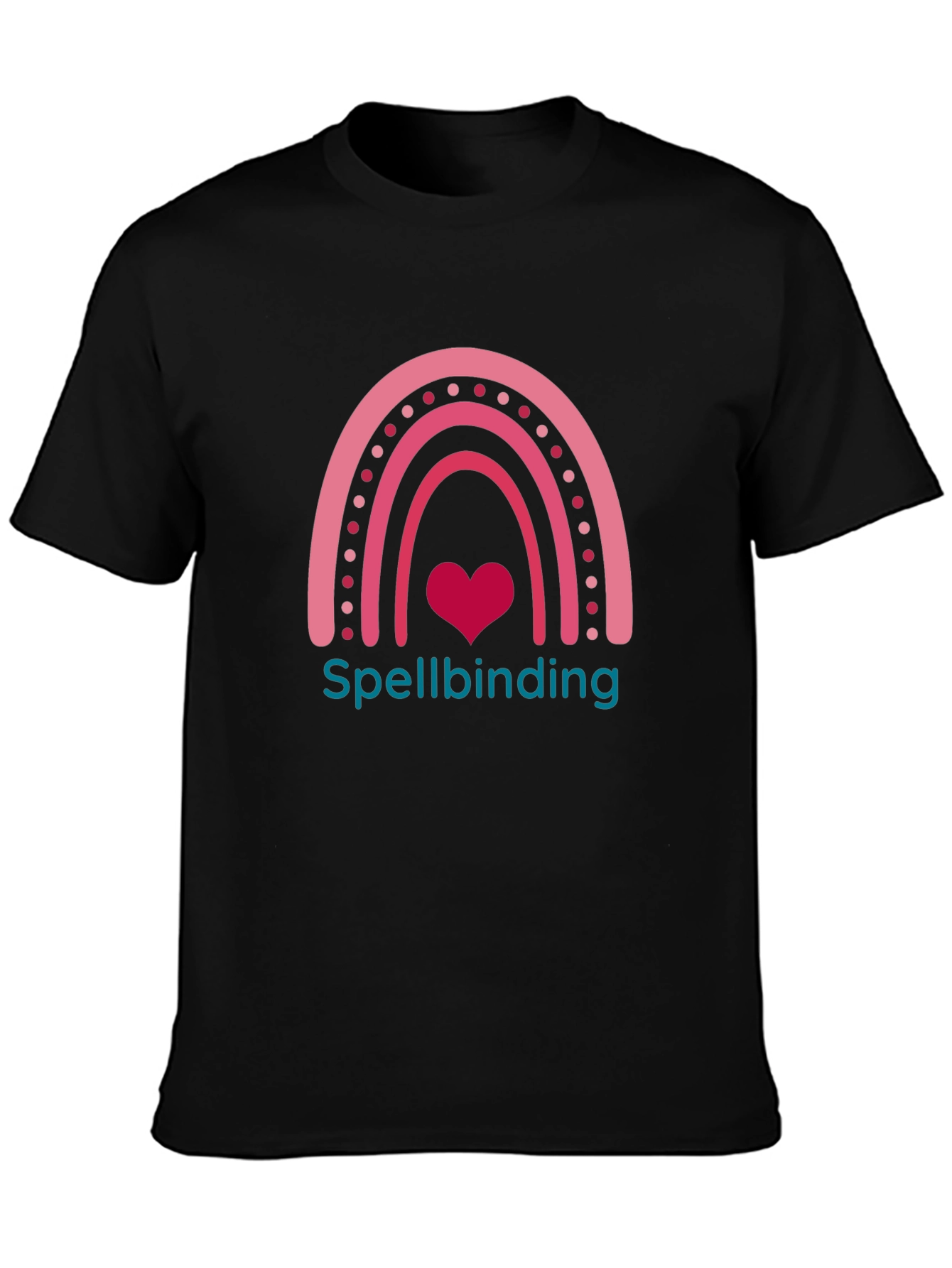 Spellbinding Heart Rainbow Graphic T-Shirt