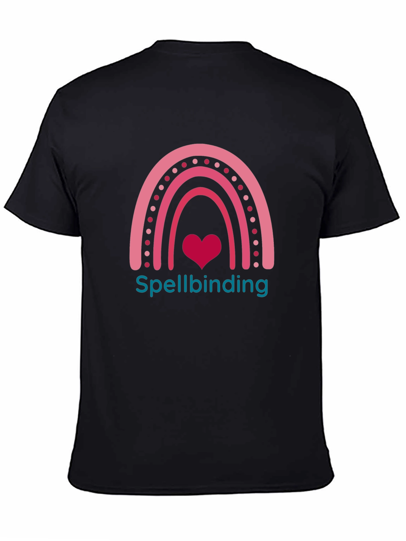 Spellbinding Heart Rainbow Graphic T-Shirt