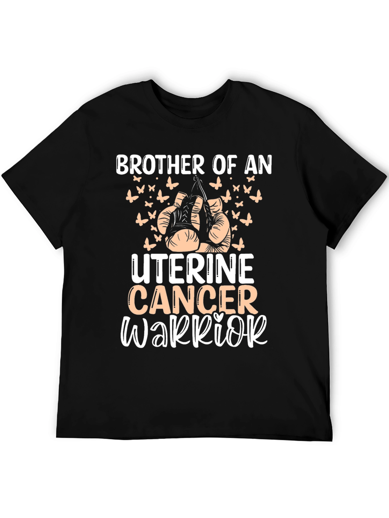 Uterine Cancer Warrior T-Shirt - Brother Support