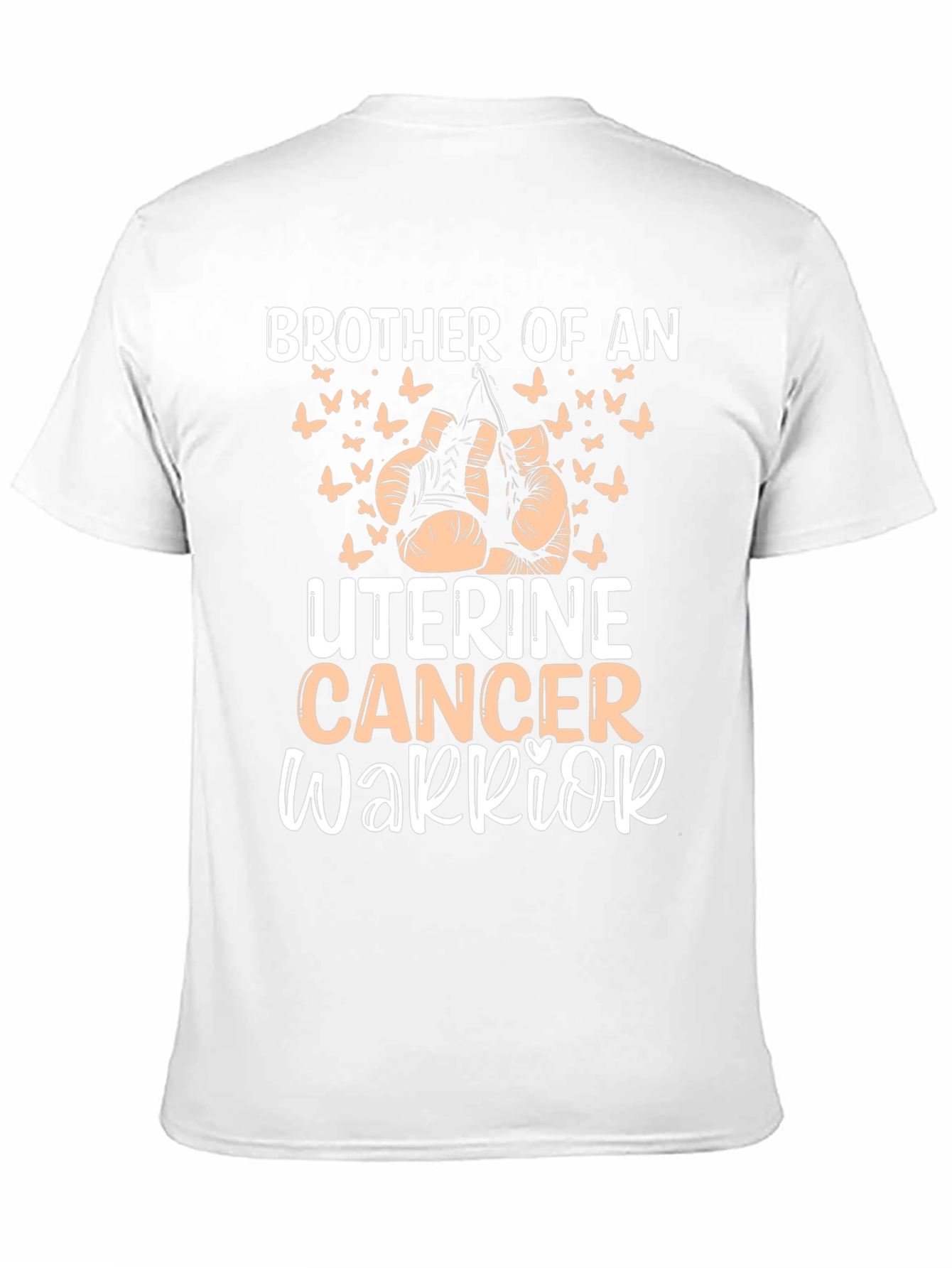 Uterine Cancer Warrior T-Shirt - Brother Support