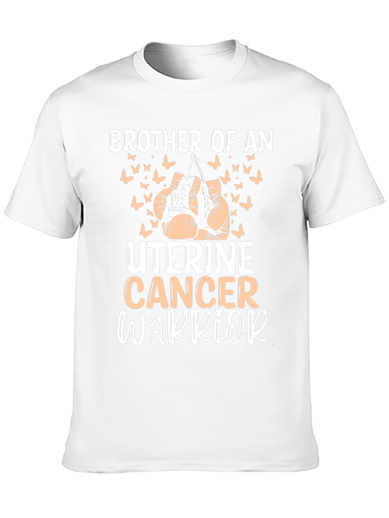Uterine Cancer Warrior T-Shirt - Brother Support