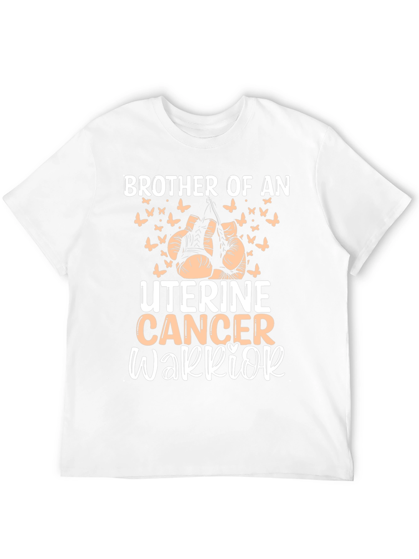 Uterine Cancer Warrior T-Shirt - Brother Support