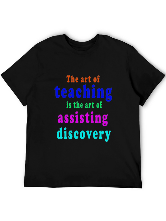 Art of Teaching Black T-Shirt - Discovery
