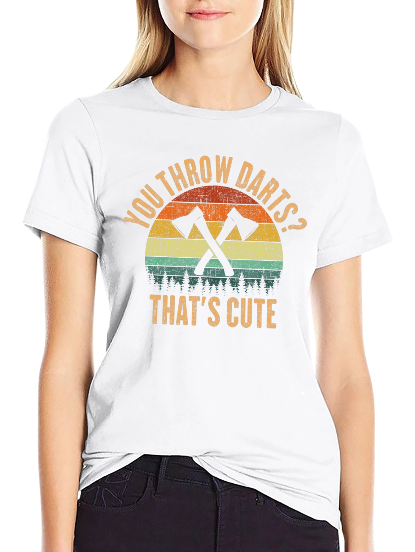 You Throw Darts? Axe T-Shirt
