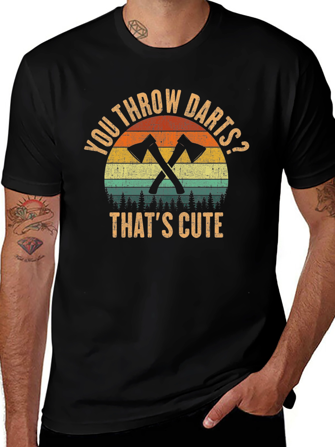 You Throw Darts? Axe T-Shirt