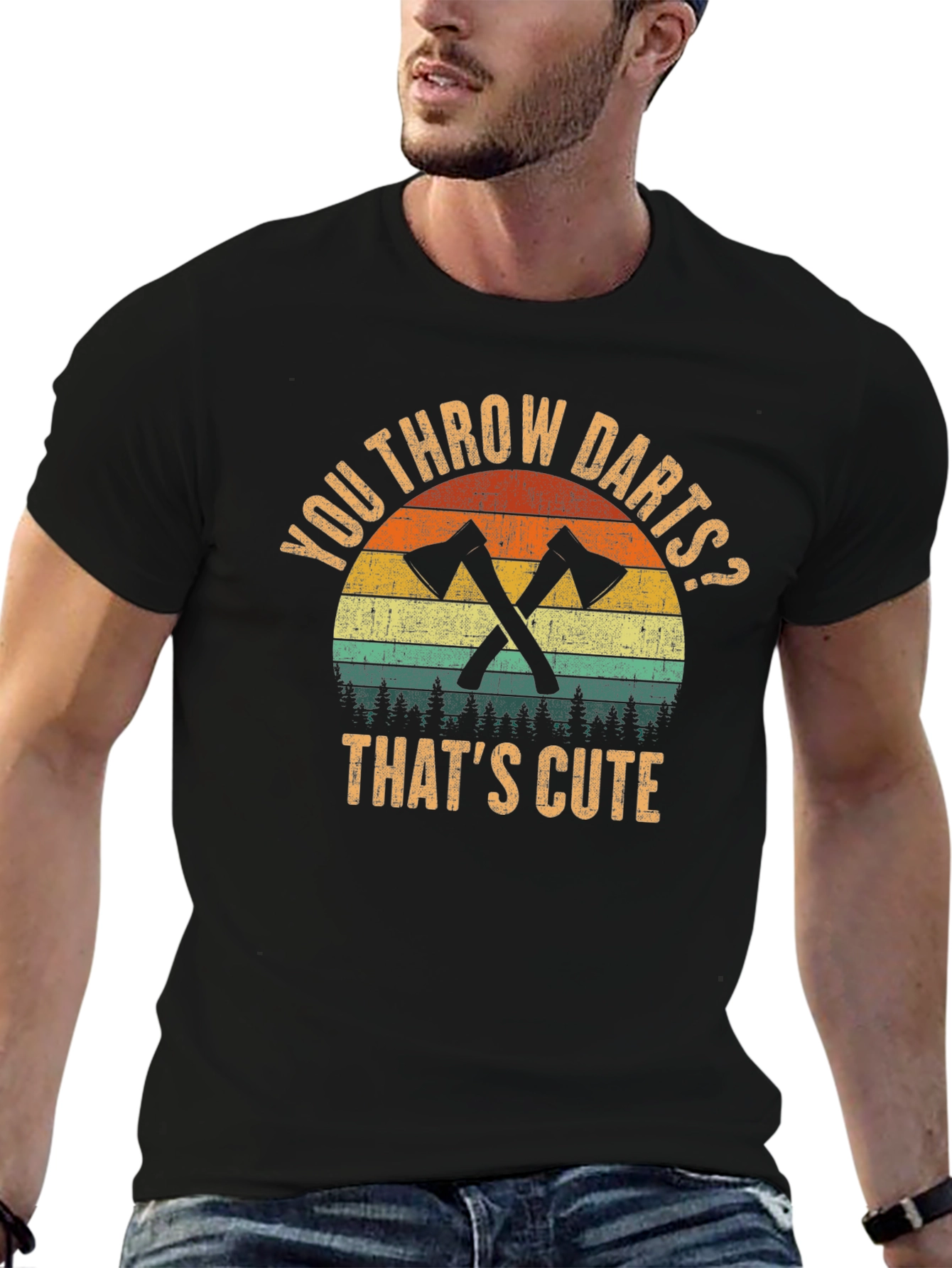 You Throw Darts? Axe T-Shirt