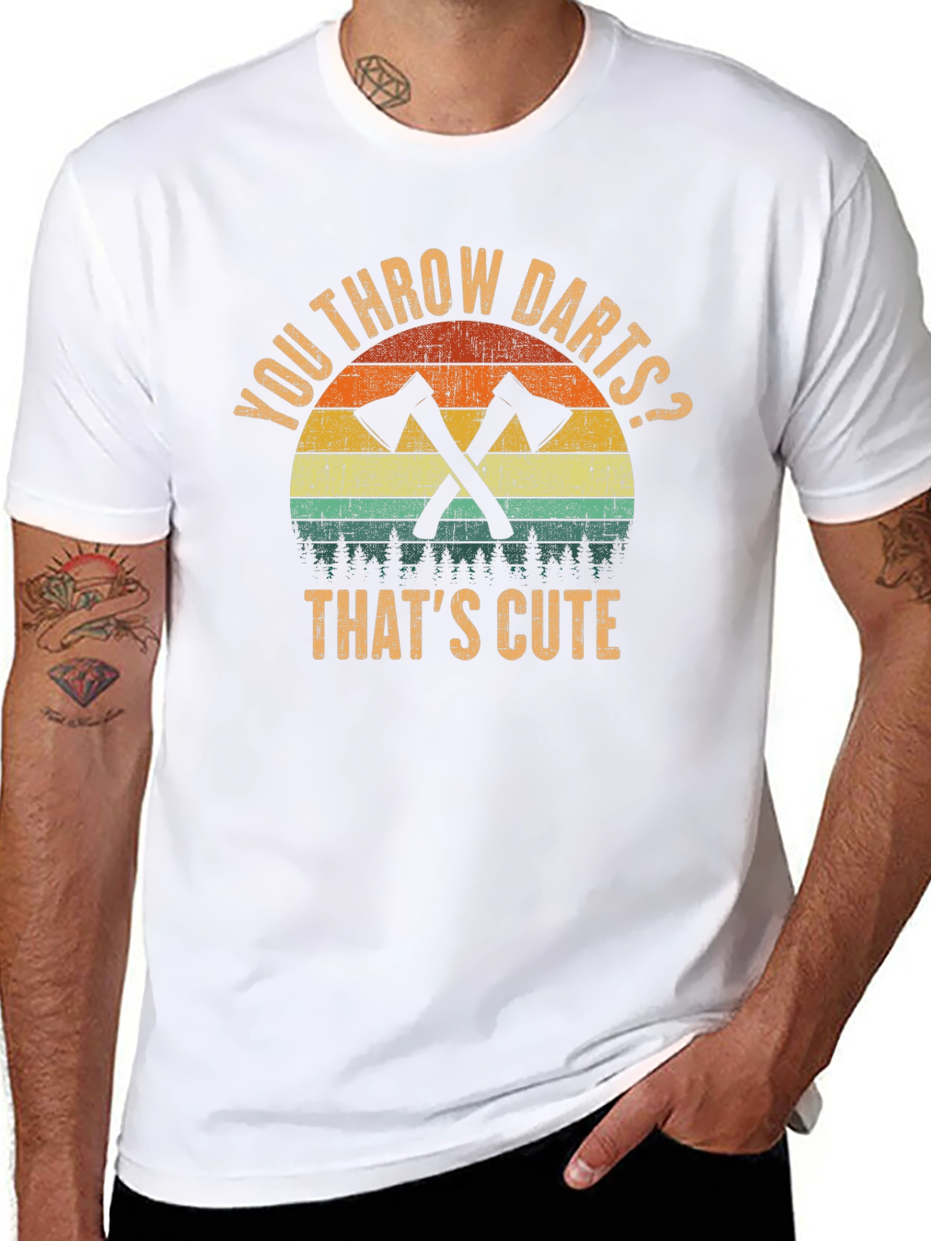 You Throw Darts? Axe T-Shirt
