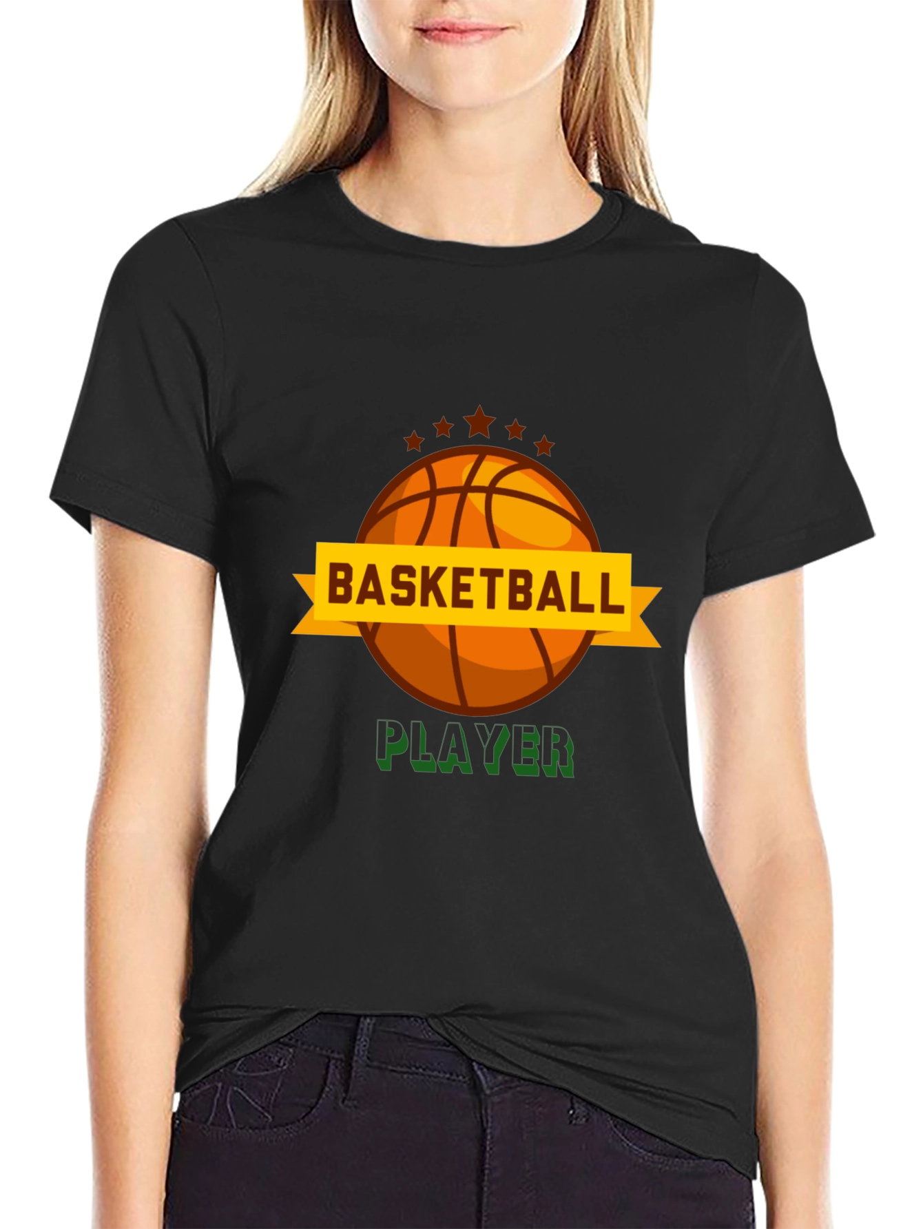 Basketball Player Graphic Tee -  Stylish & Comfortable