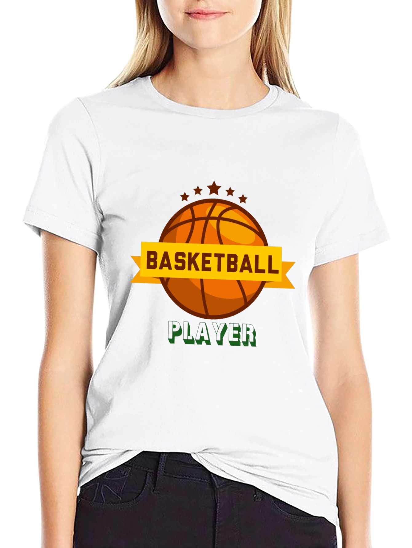 Basketball Player Graphic Tee -  Stylish & Comfortable